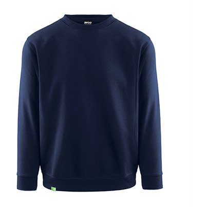 UNISEX NAVY CREW SWEATSHIRT L
