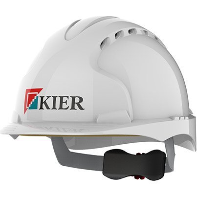 EVO3 WHITE VENTED WR HELMET