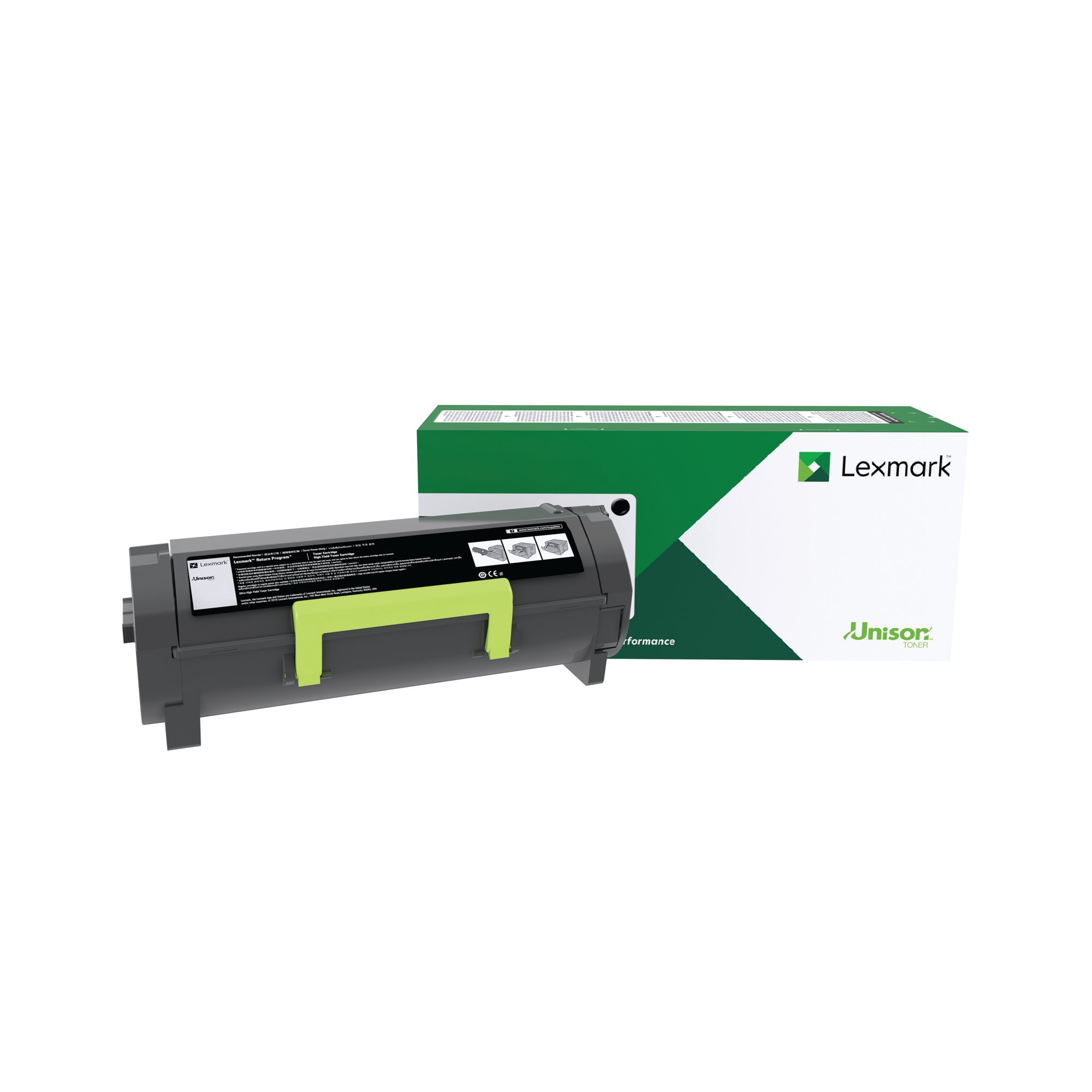 LEXMARK BLK TNR CART EHY 60F2X00 PK1