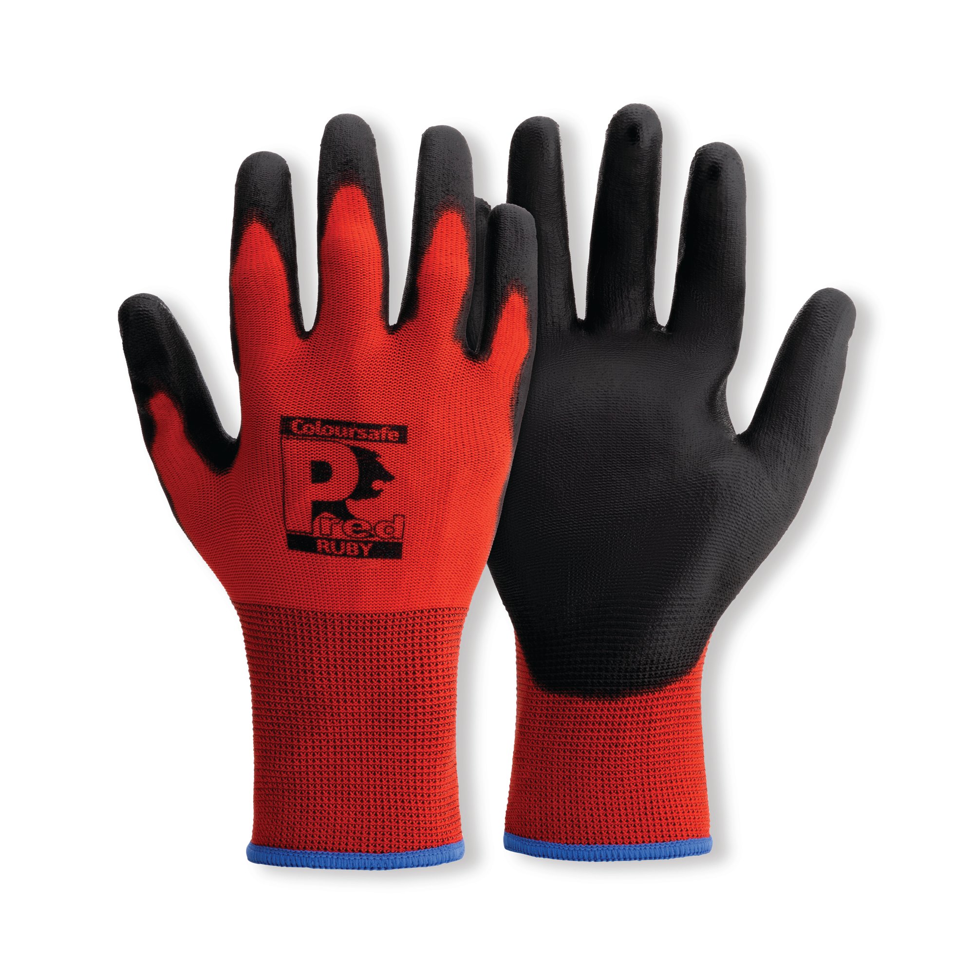 RUBY CUT A GLOVES 1PR RED 10 PK10