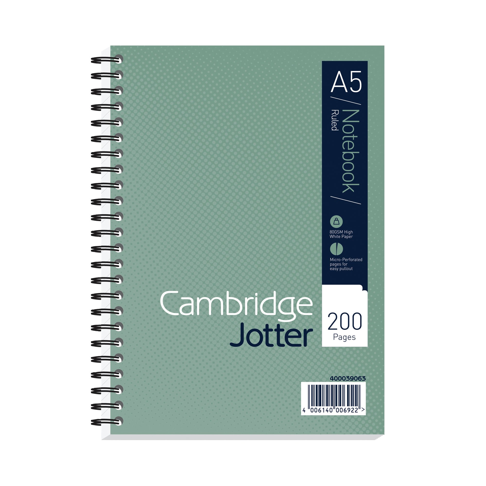 CAMBRIDGE JOTTER NOTEBK A5 200P PK3