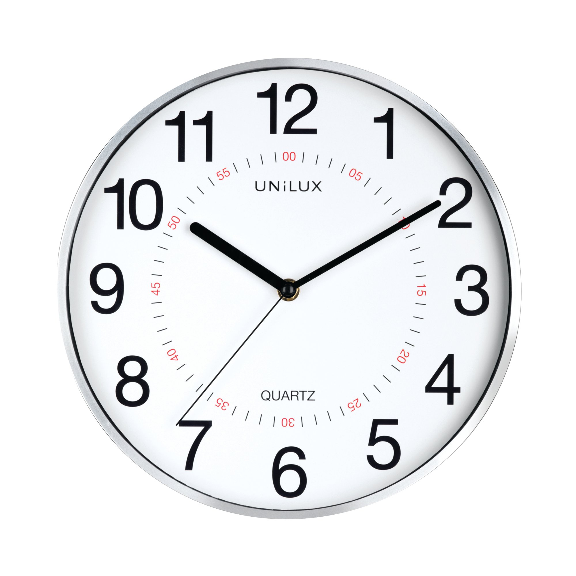 UNILUX ARIA CLOCK METAL GREY