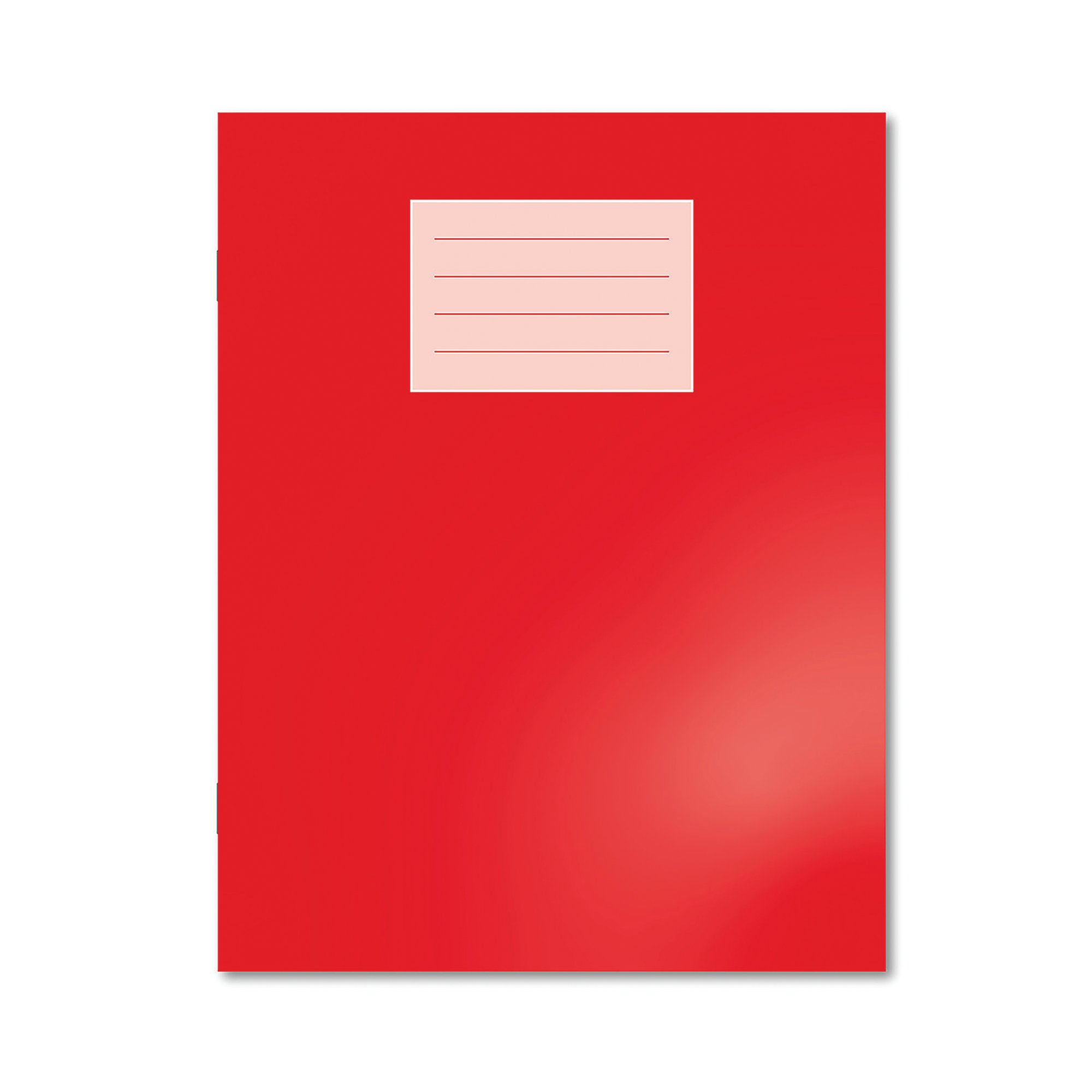 OXFORD EXR BOOK 8MM LINED RED PK100