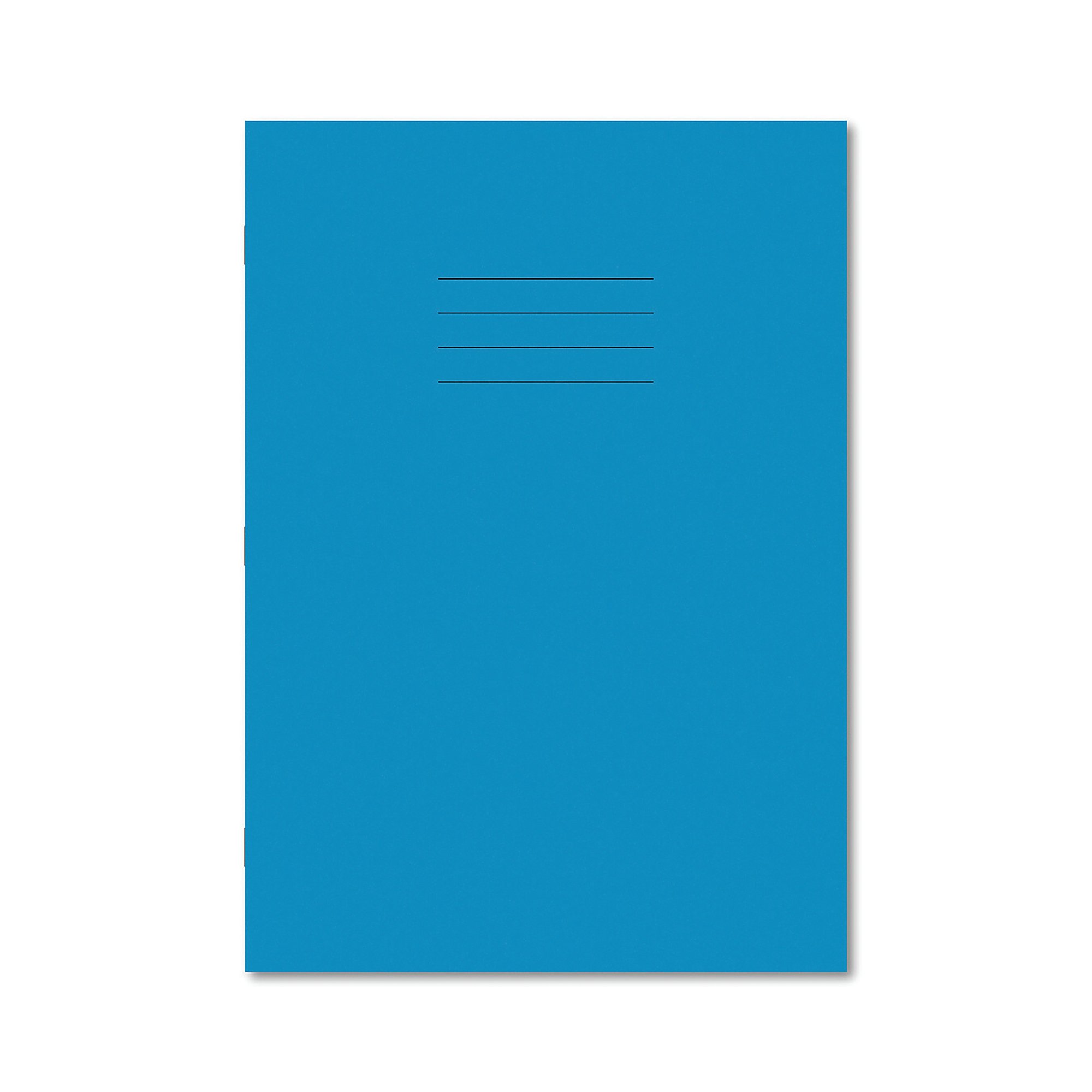 HDW BOOK LINED 80 PAGE A4 L/BLU PK50