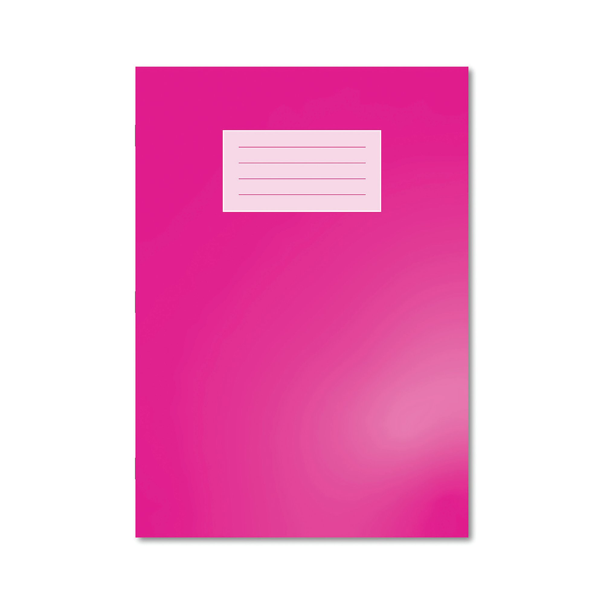 OXFORD EXR BK 8MM LINED A4 PINK PK50