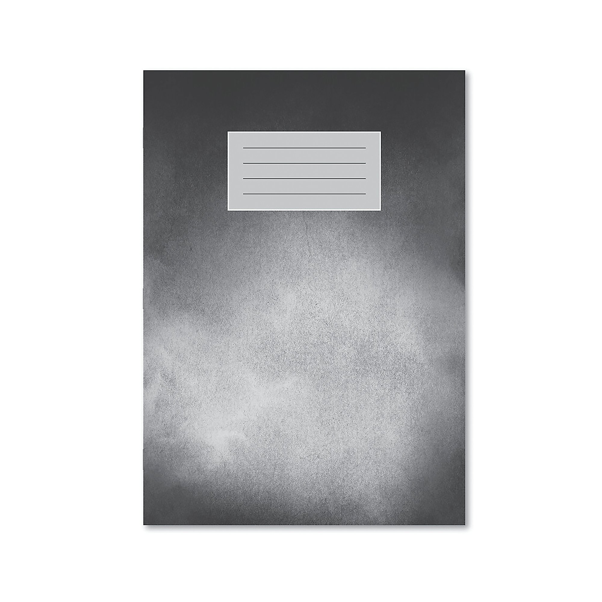 PLAIN ARTBOOK 40P A4 CLOUDY BLK PK50