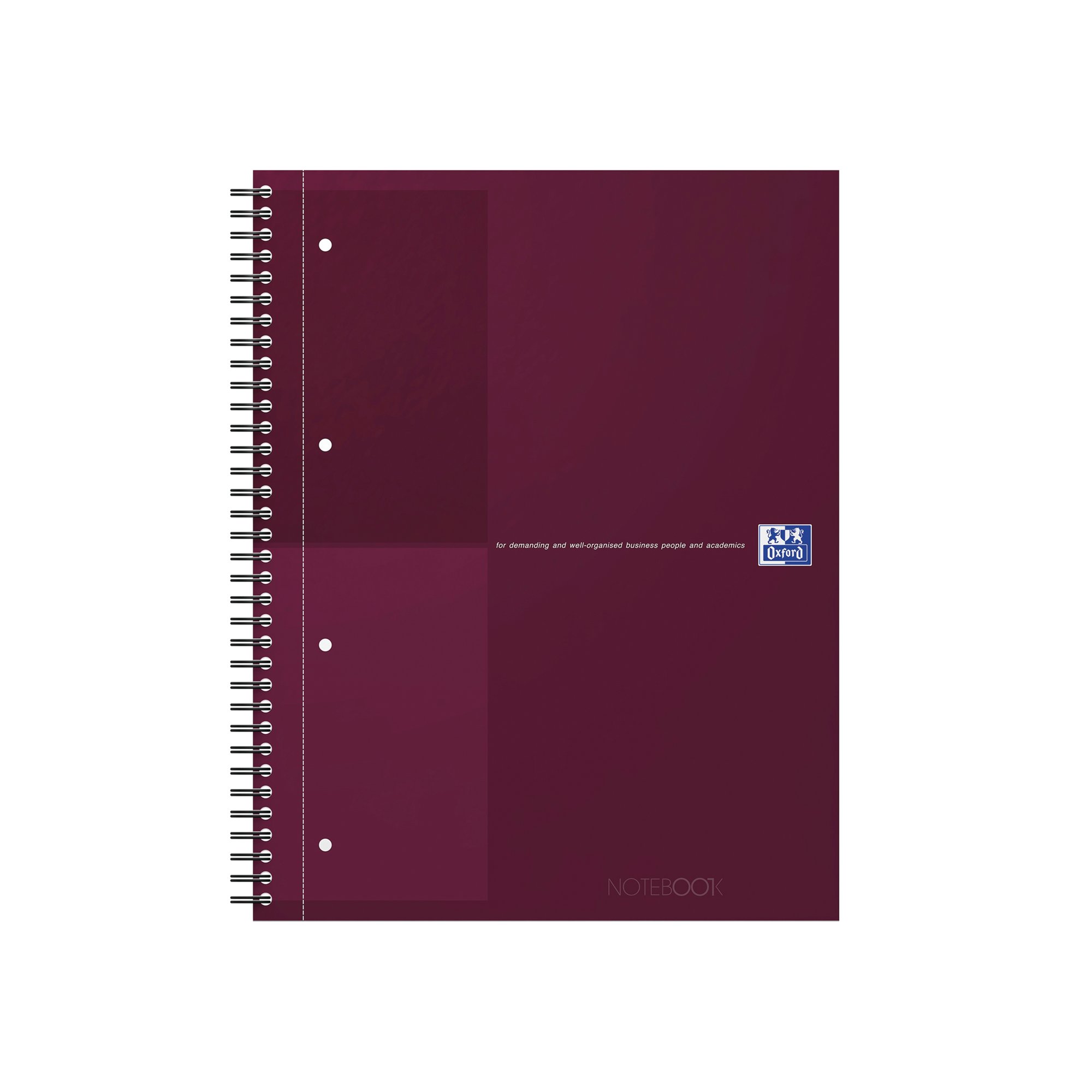 OXFORD HDBK WBND NBK A4+ RED