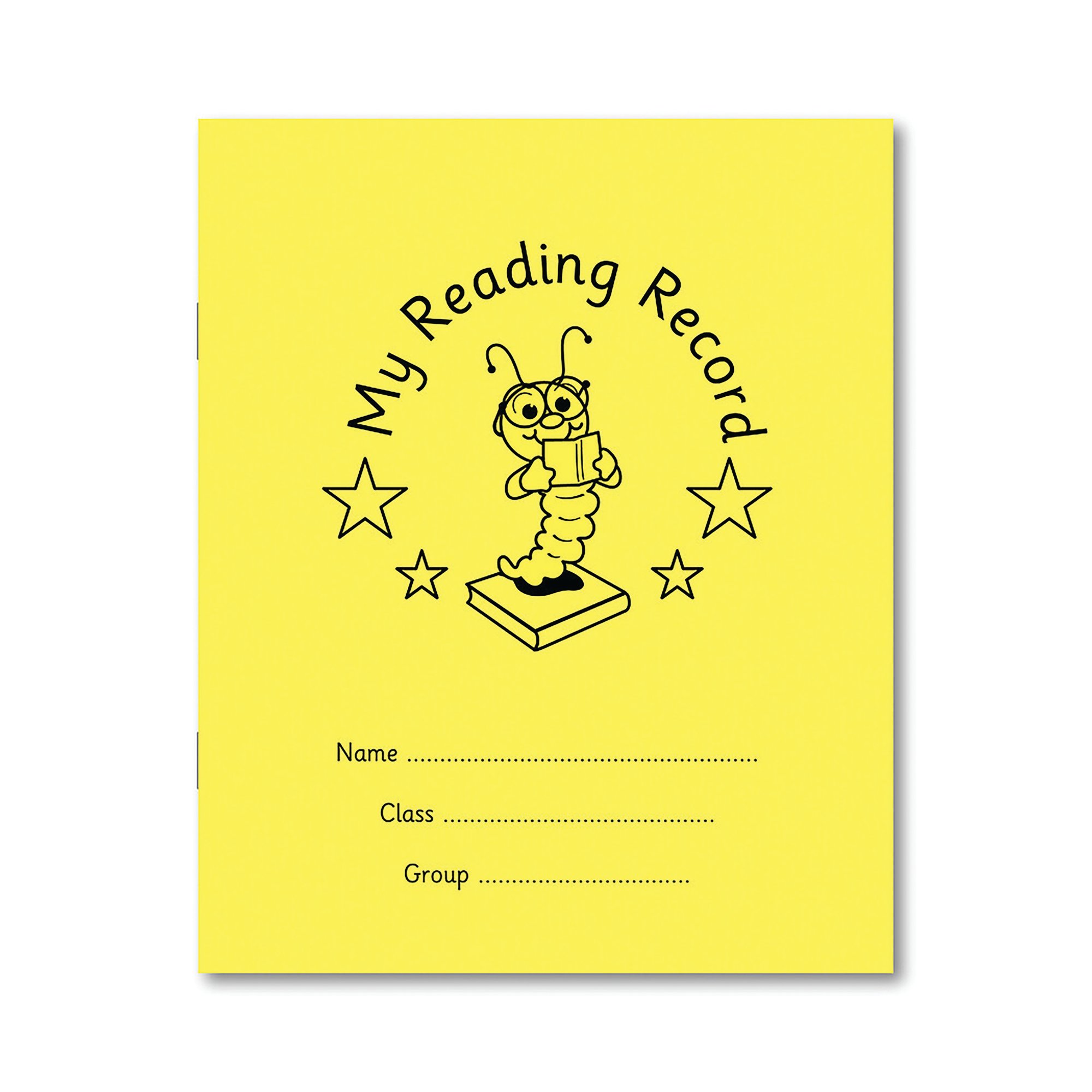 READING RECORD BOOK 40PG YLW PK100