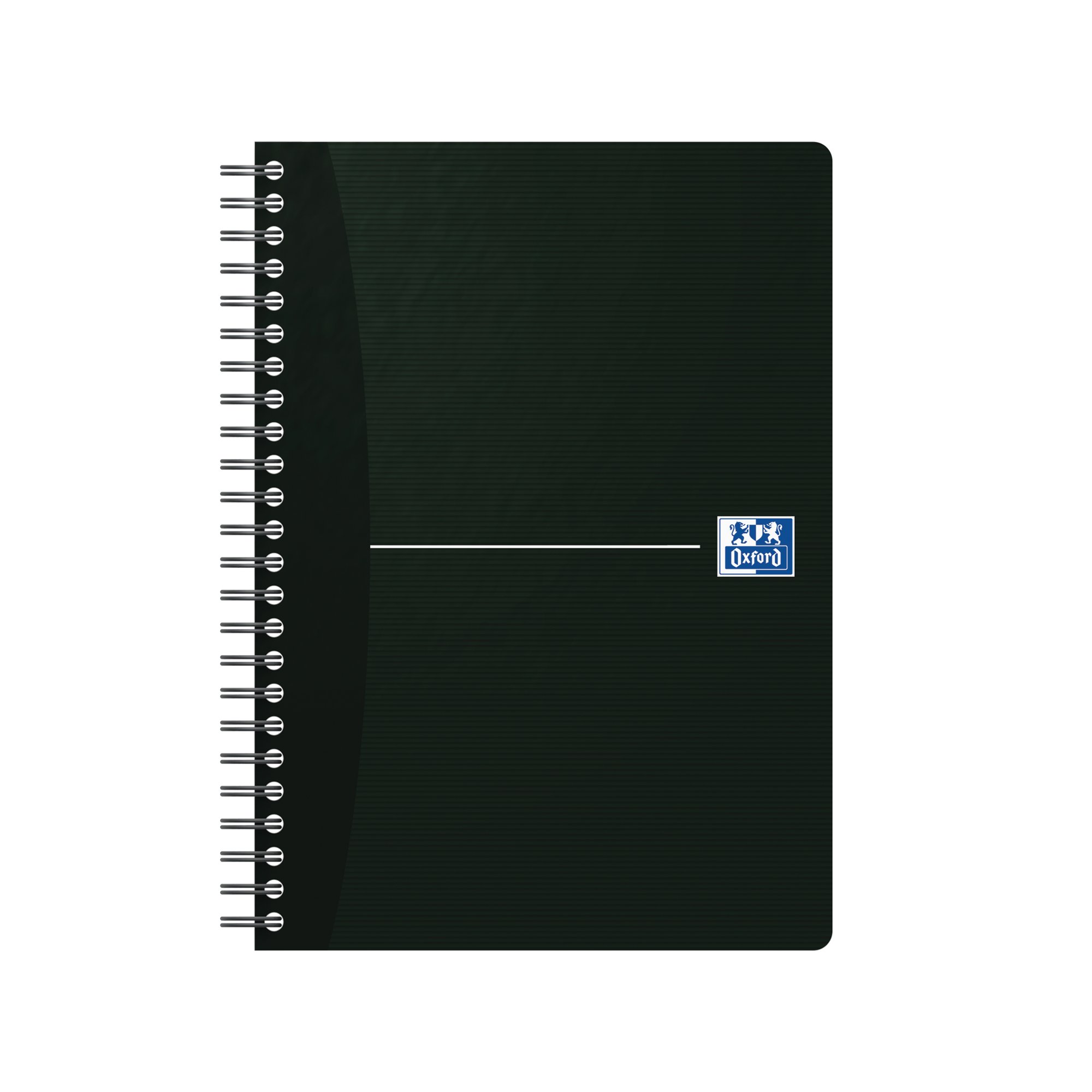 OXFORD OFFICE SMART NOTEBK A5 BLK P5