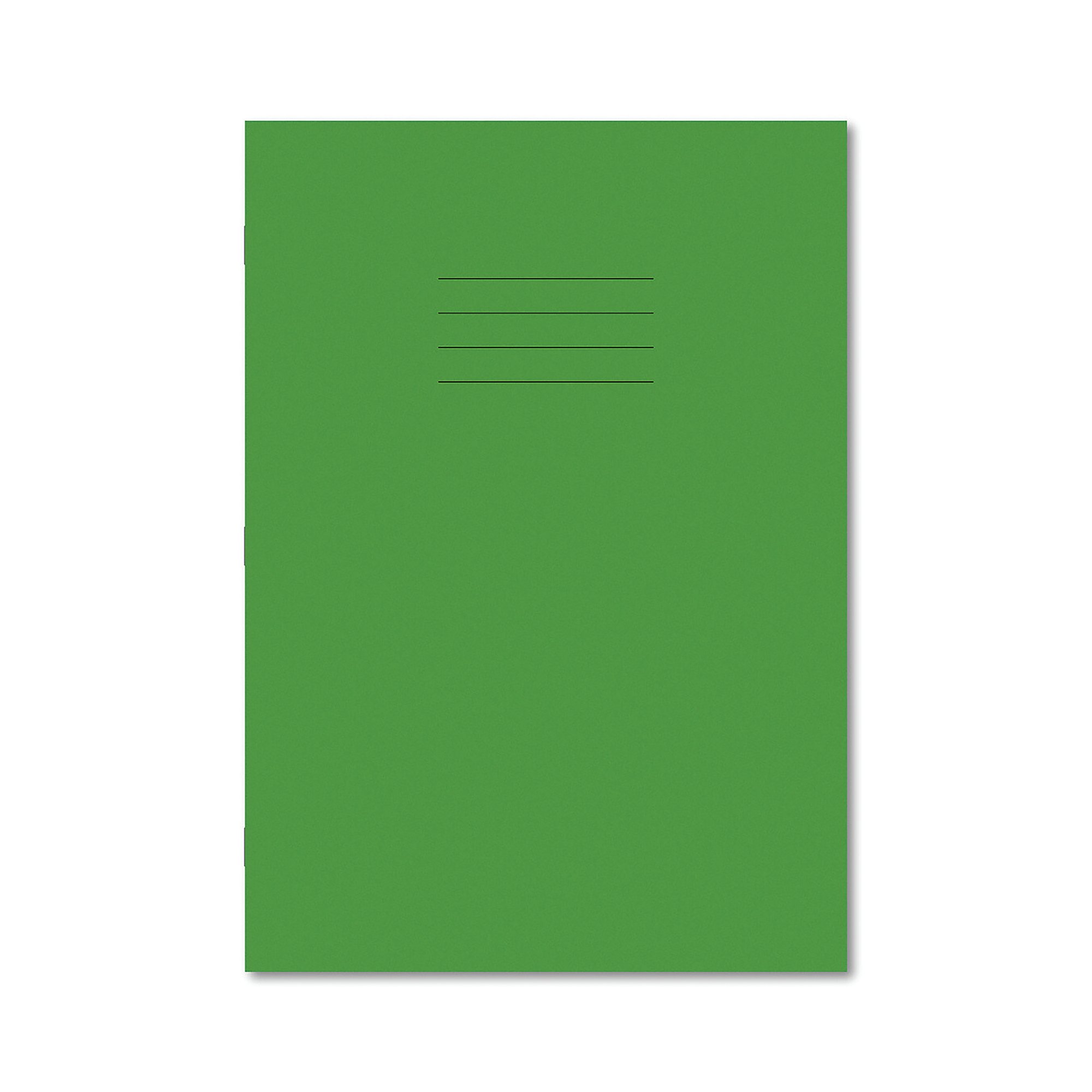EXR BOOK 8MM LINED 80P A4 L/GRN PK50