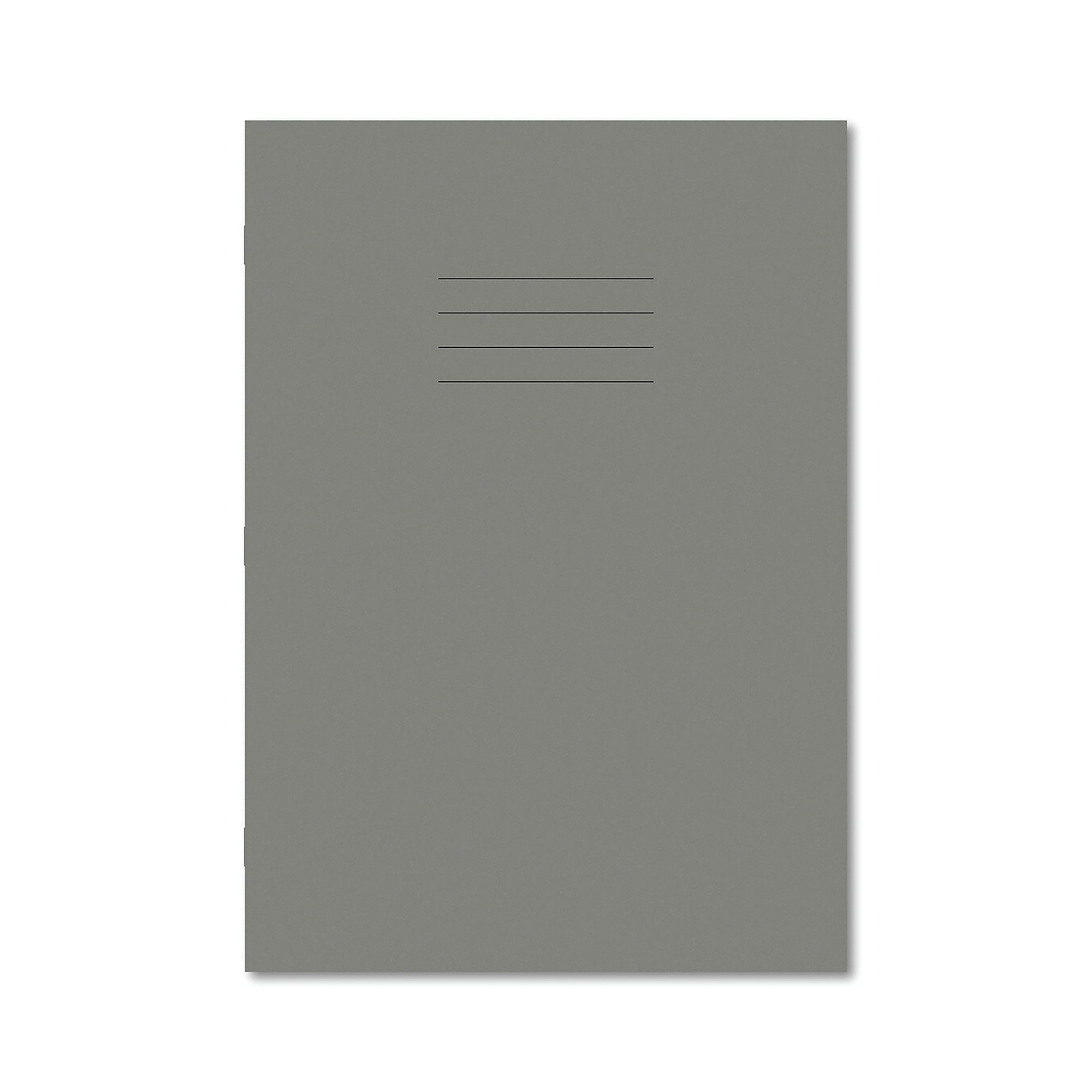EXR BOOK 8MM LINED 80P A4 GREY PK50