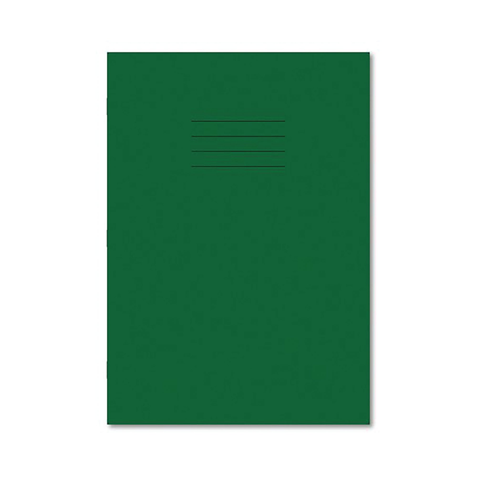 EXR BOOK 8MM LINED 80P A4 D/GRN PK50