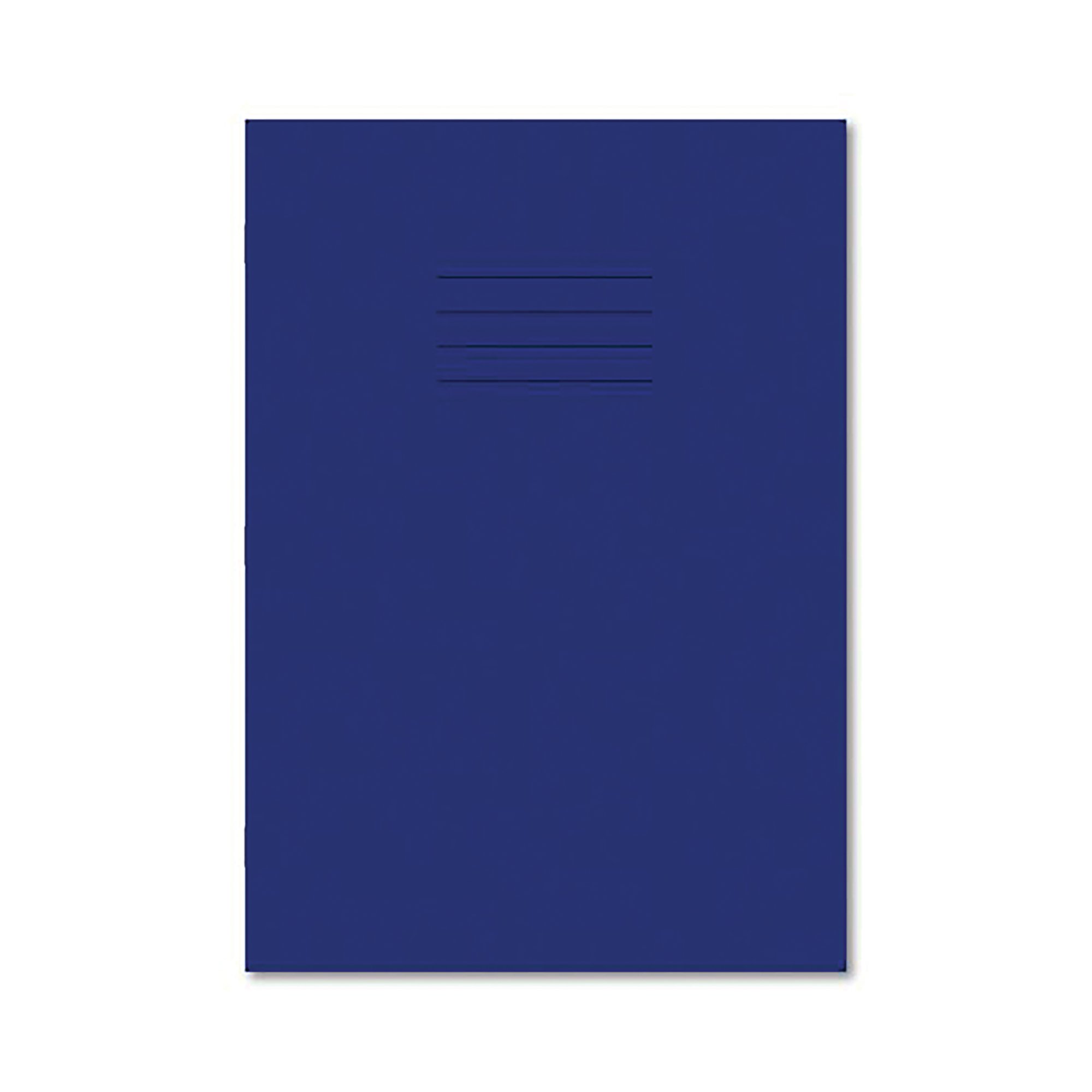 EXR BOOK 8MM LINED 80P A4 D/BLU PK50