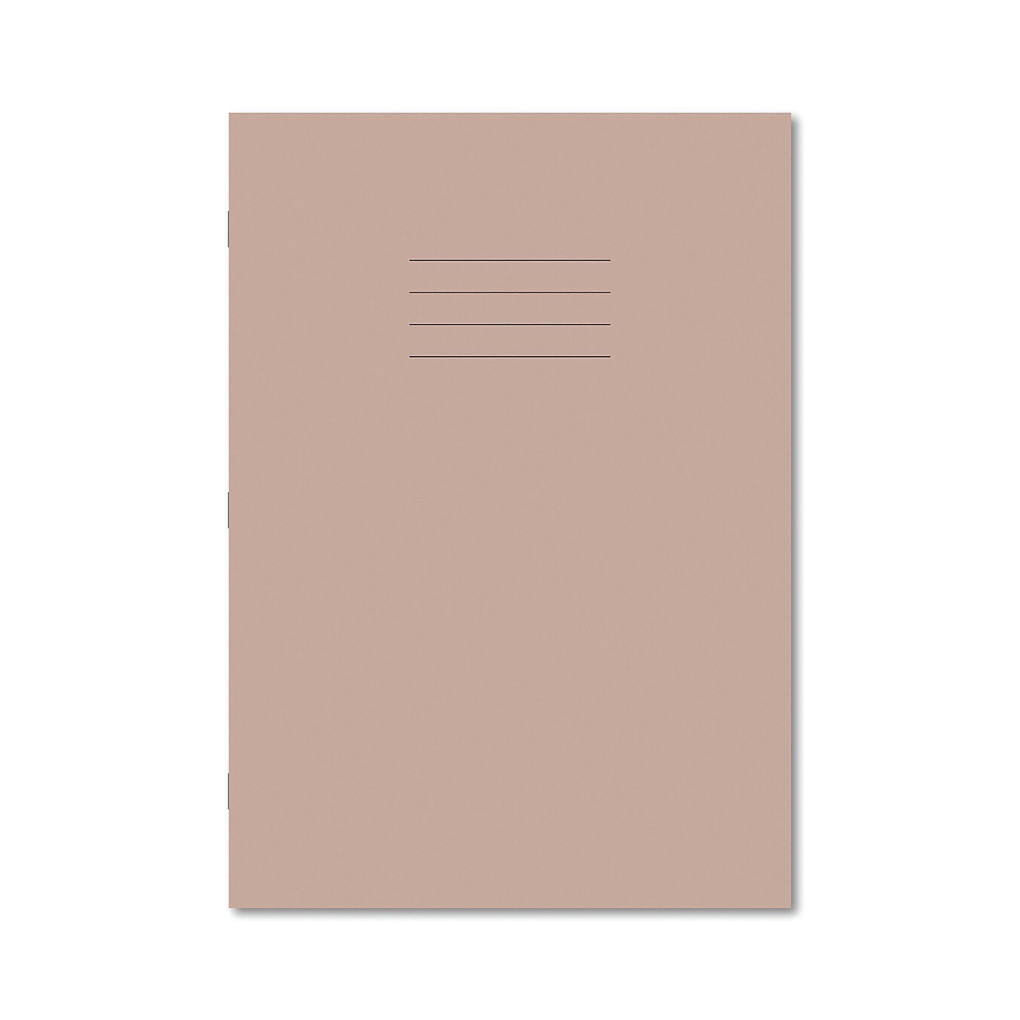 EXR BOOK 8MM LINED 80PG A4 BUFF PK50