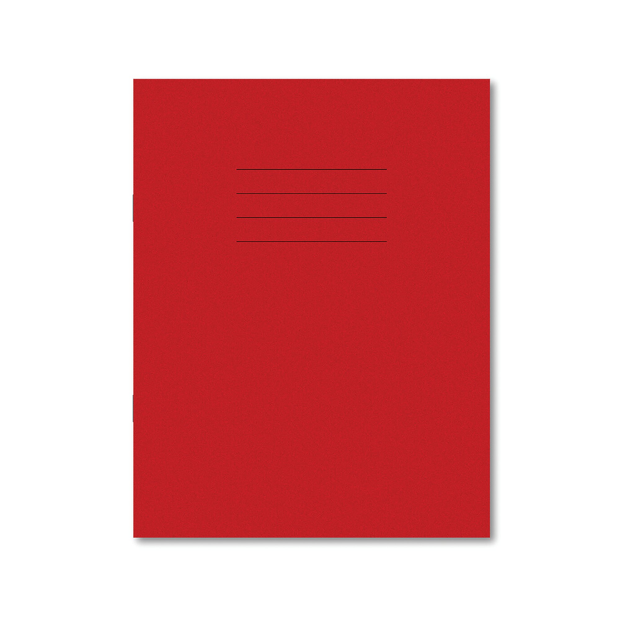 EXR BOOK 8MM LINED 80PG RED PK100