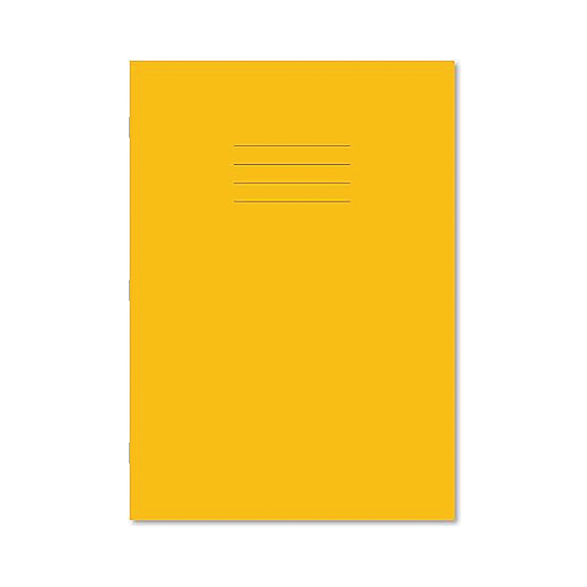 EXR BOOK 7MM SQ 80PG A4 YELLOW PK50