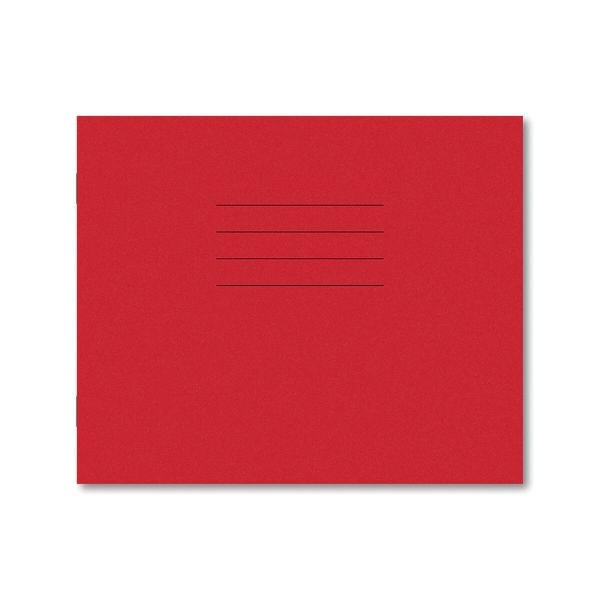 HDW BOOK LINED 40P 165X200 RED PK100