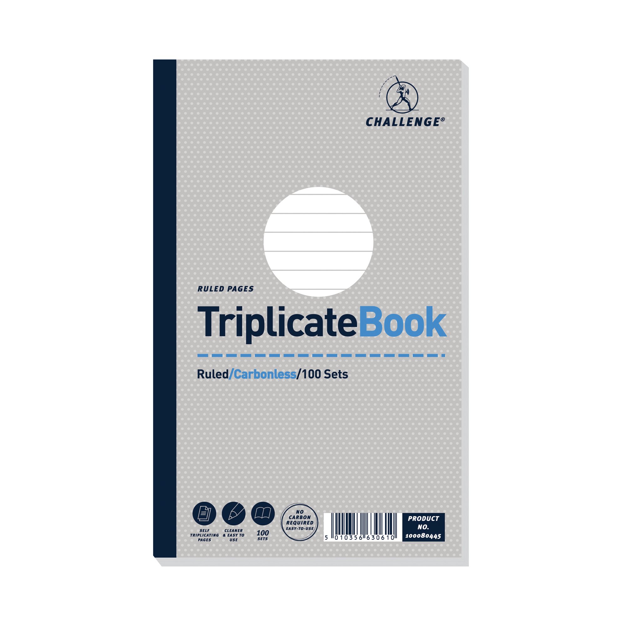 CHALLENGE TRIP BOOK 210X130MM PK5