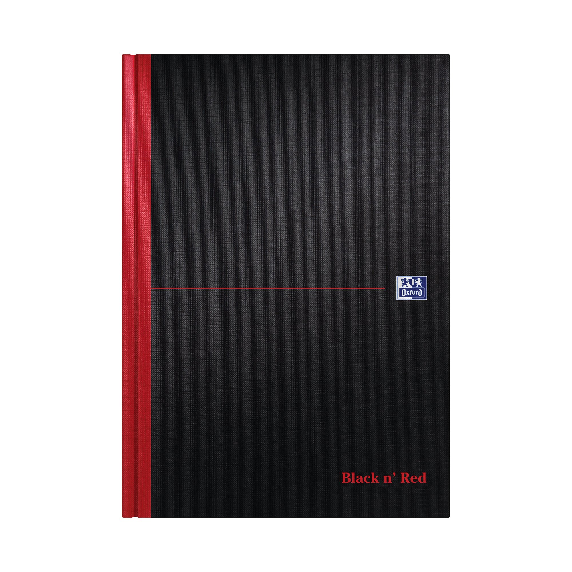 BLACK N RED HB RULED NOTEBOOK A4 PK5