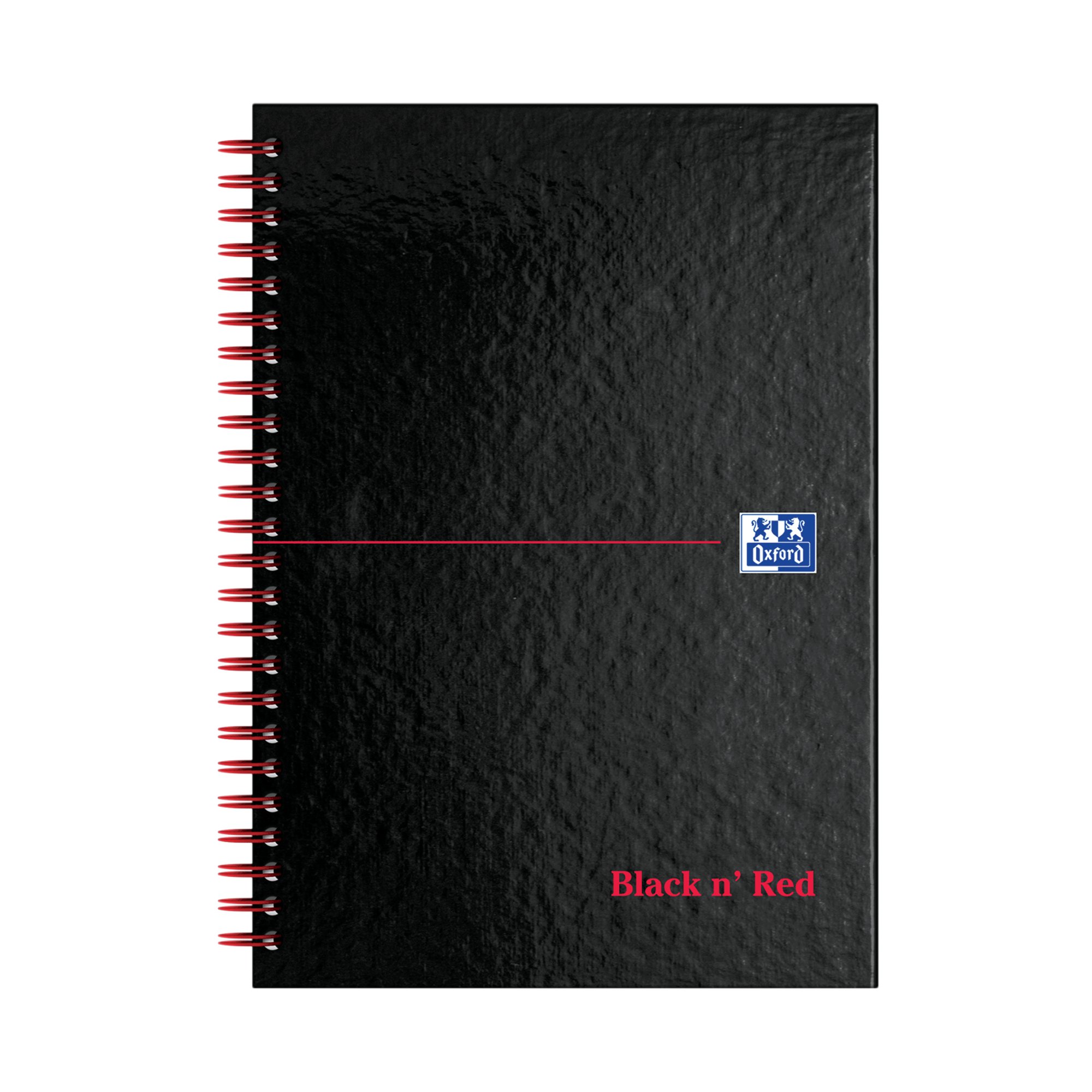 BLACK N RED HB RULE NOTEBOOK A5 PK5