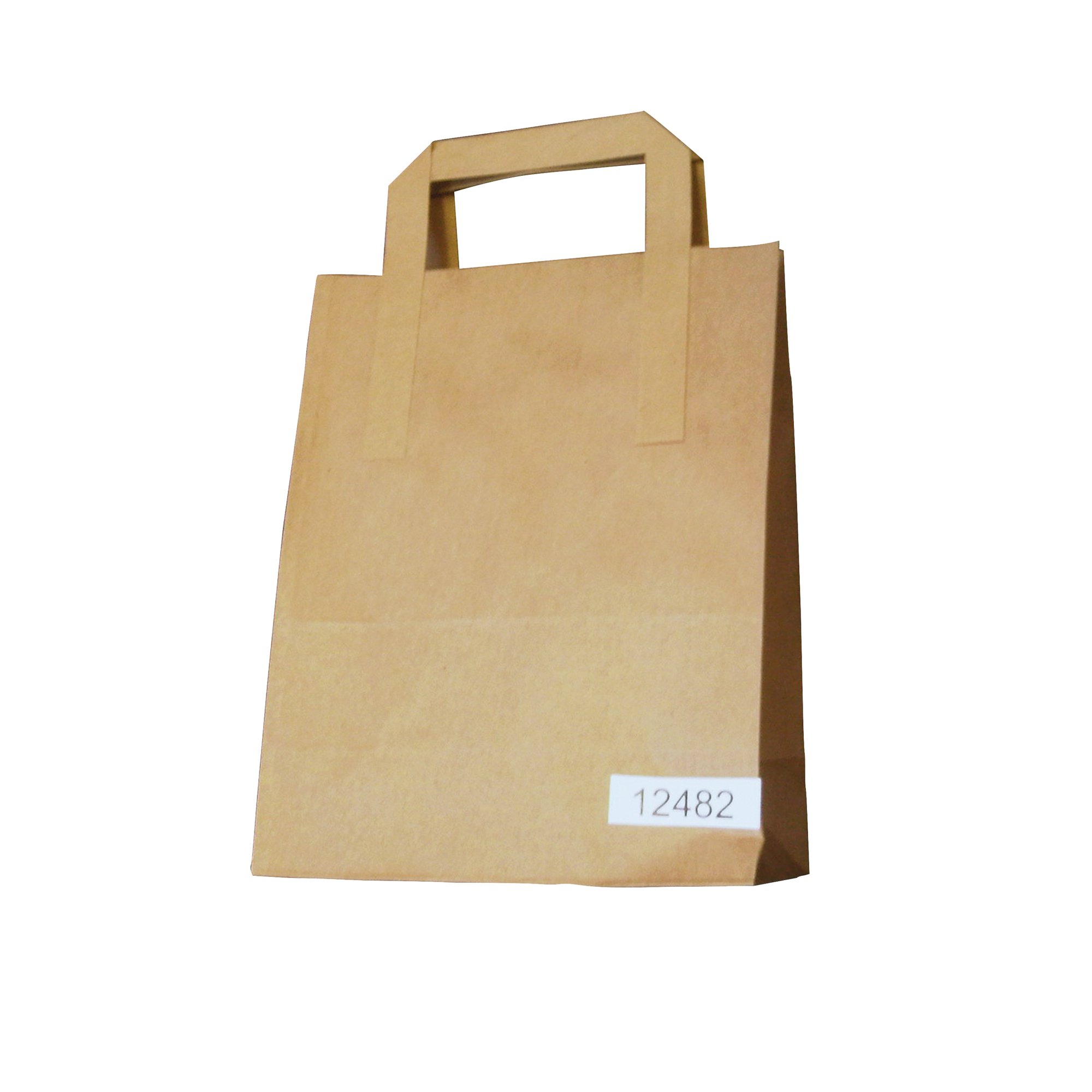 PAPER TAKEAWAY BAG BROWN PK250