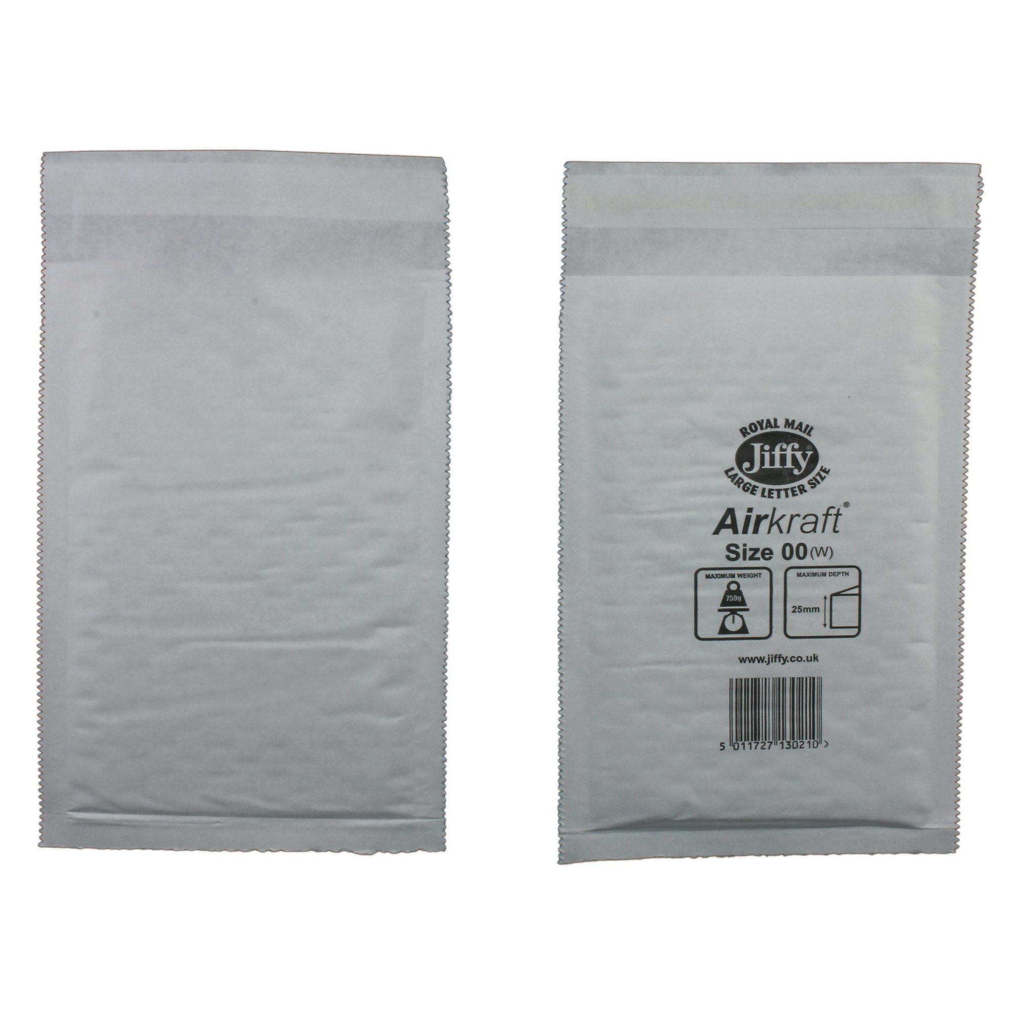 AIRKRAFT 00 BUBBLE BAG WHITE PK200