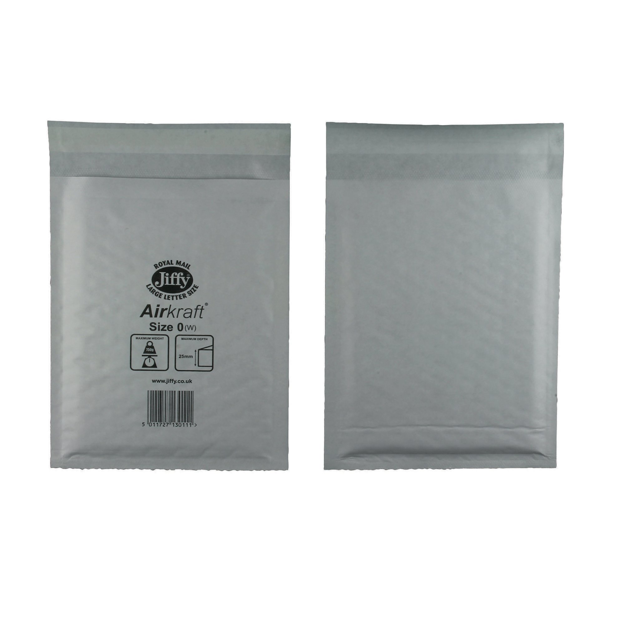 AIRKRAFT 0 BUBBLE BAG WHITE PK100