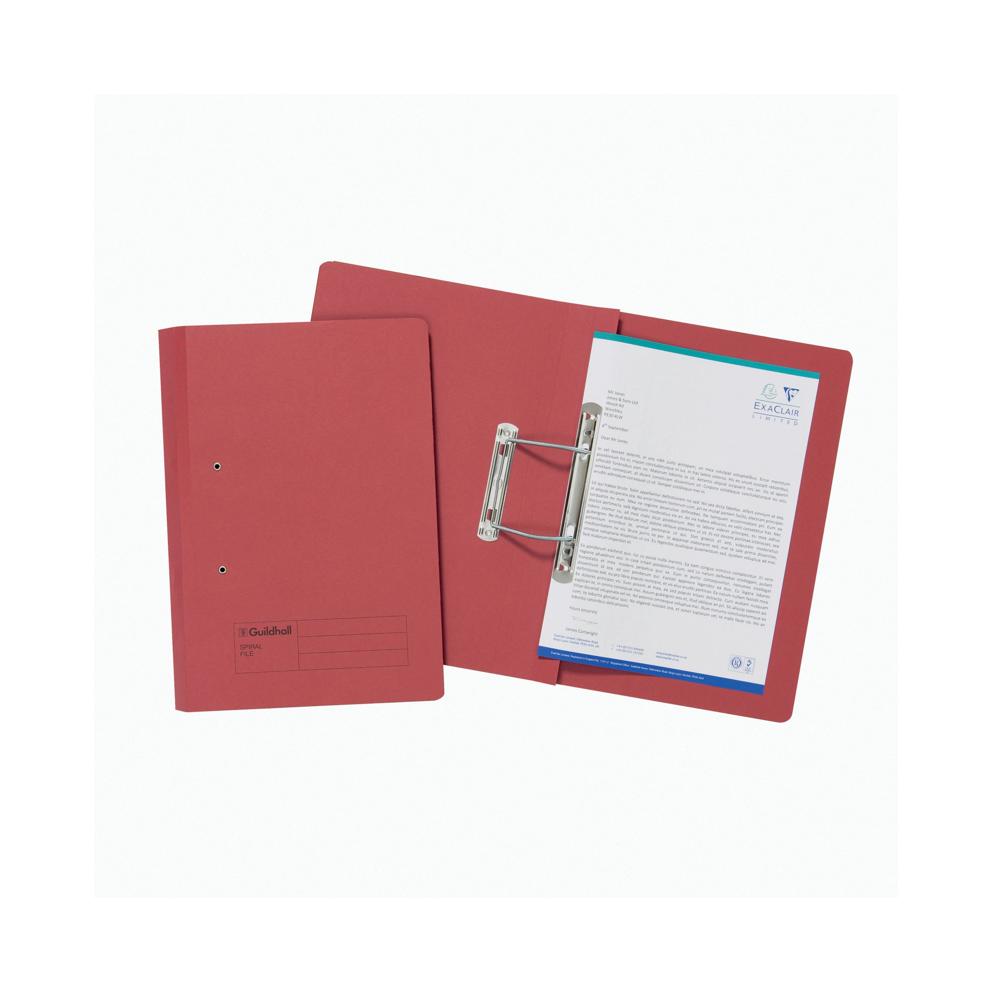 GUILDHALL TRANSFER FILE RED PK25