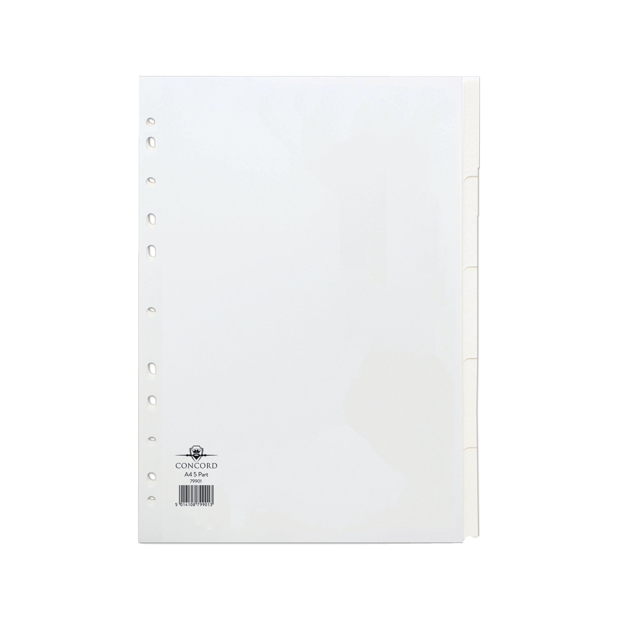 CONCORD DVDR 5-PART 150GSM WHT