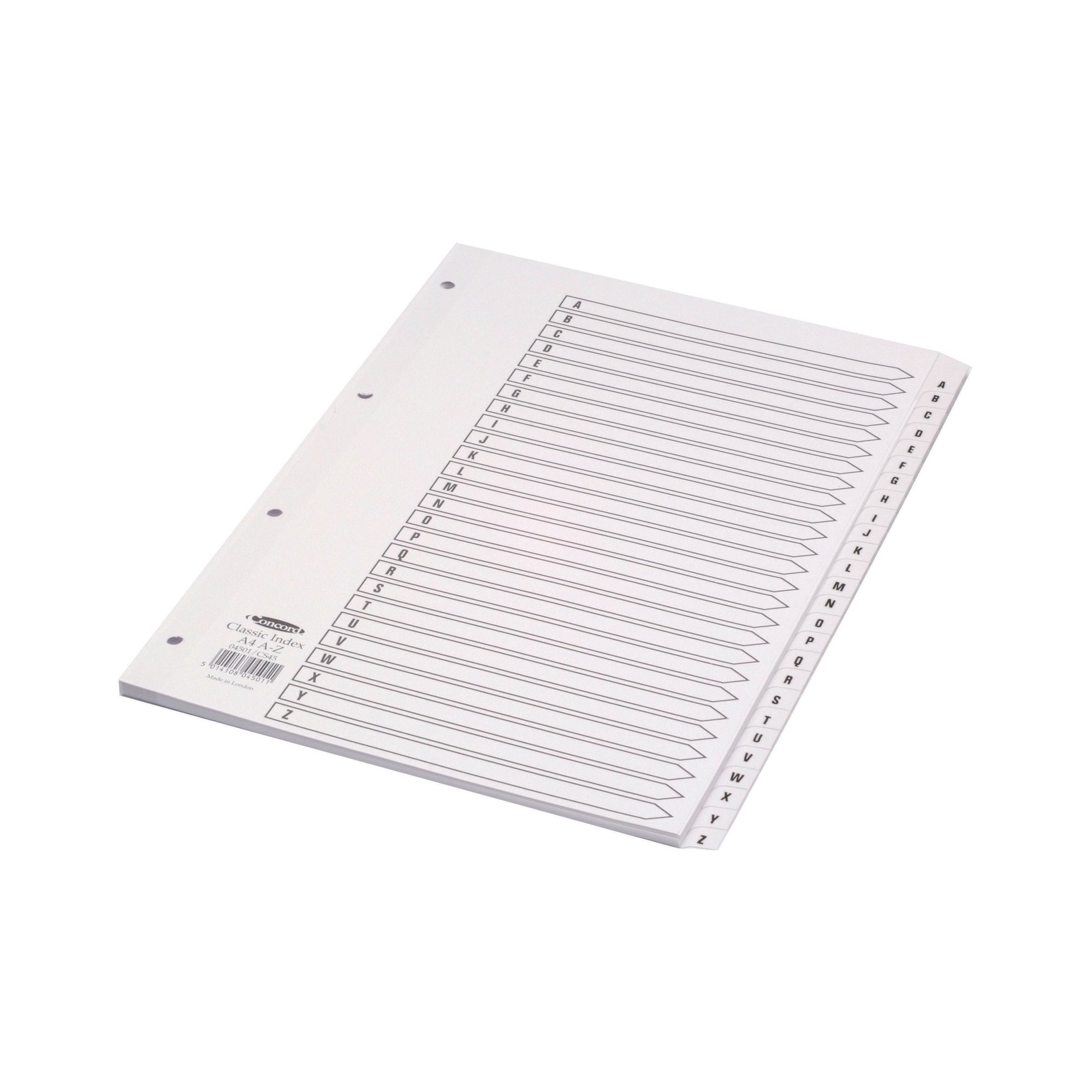 CONCORD CLASSIC INDEX A-Z 26-PART
