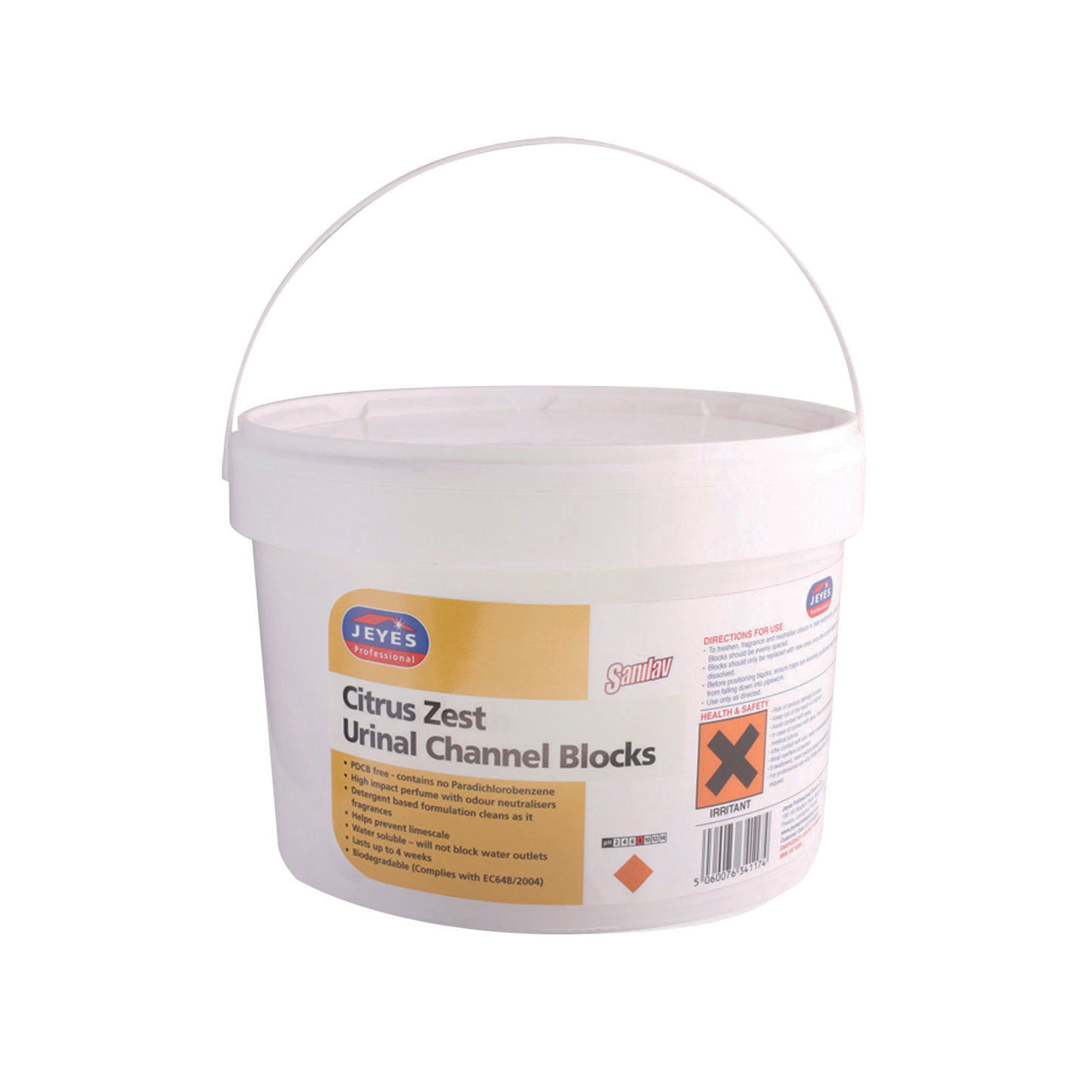 JEYES URINAL CITRUS ZEST BLOCKS 3KG