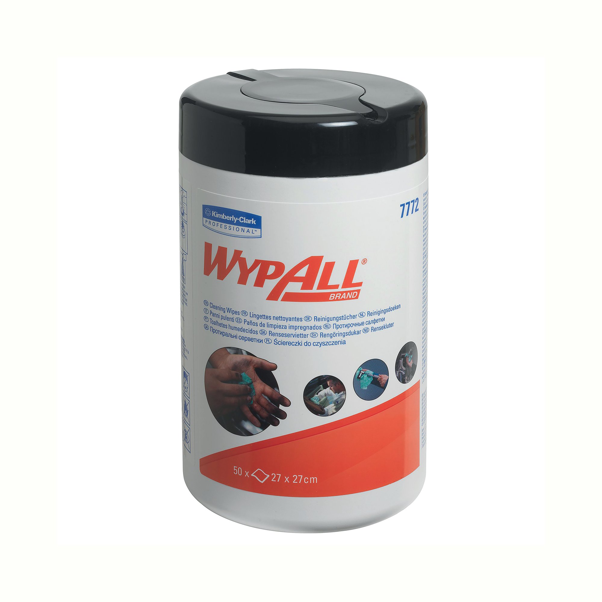 WYPALL 1-PLY CLEANING WIPES X50