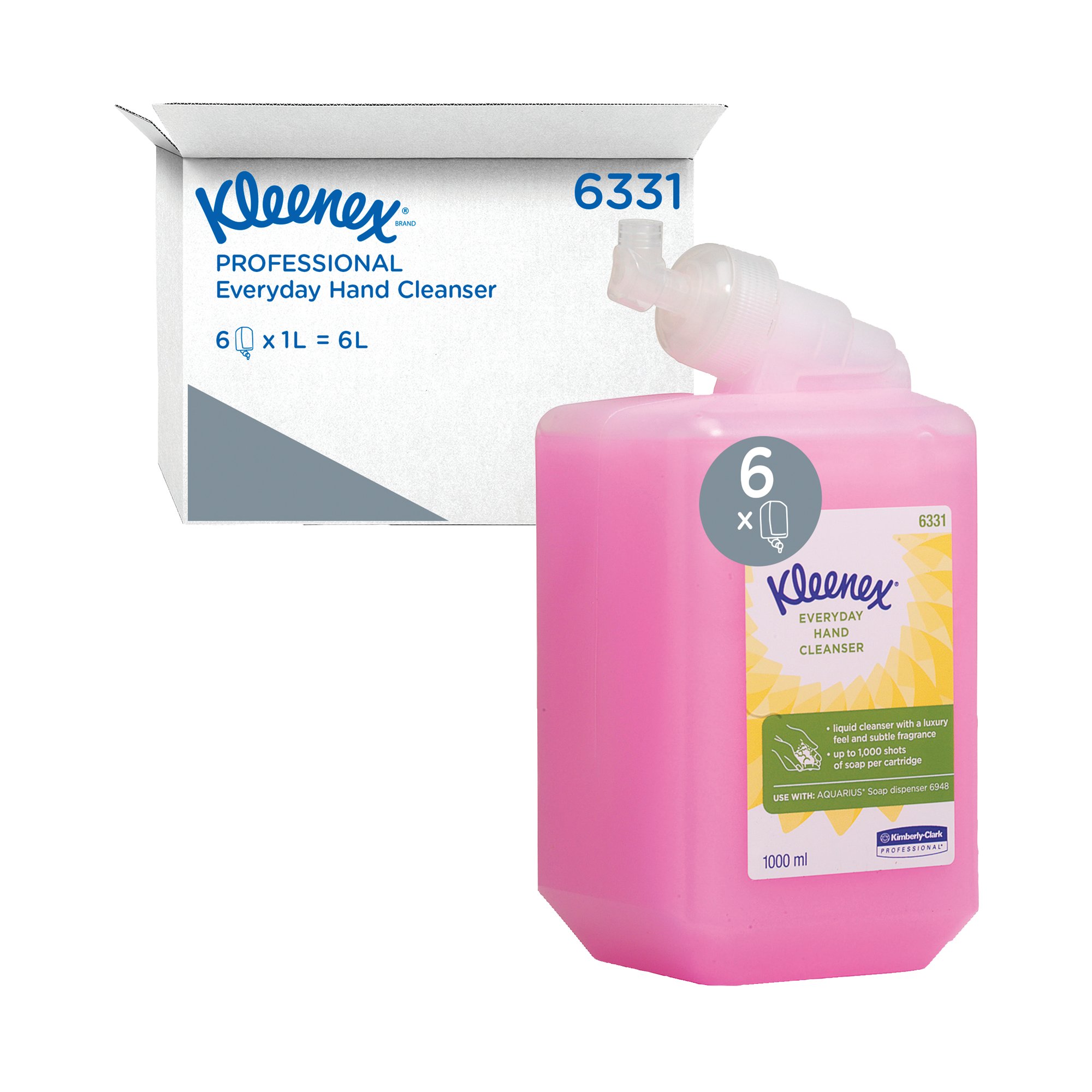 KIMCARE EDAY HANDCLEAN PERF 1L PK6