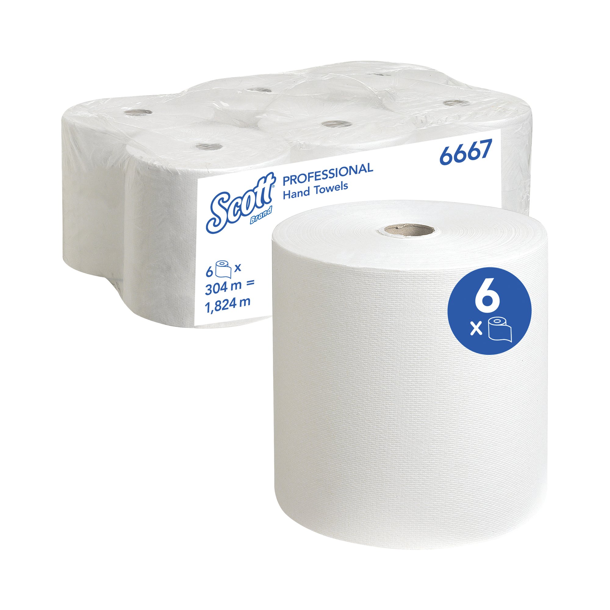 SCOTT H/ TOWEL ROLL 1PLY AIRFLEX