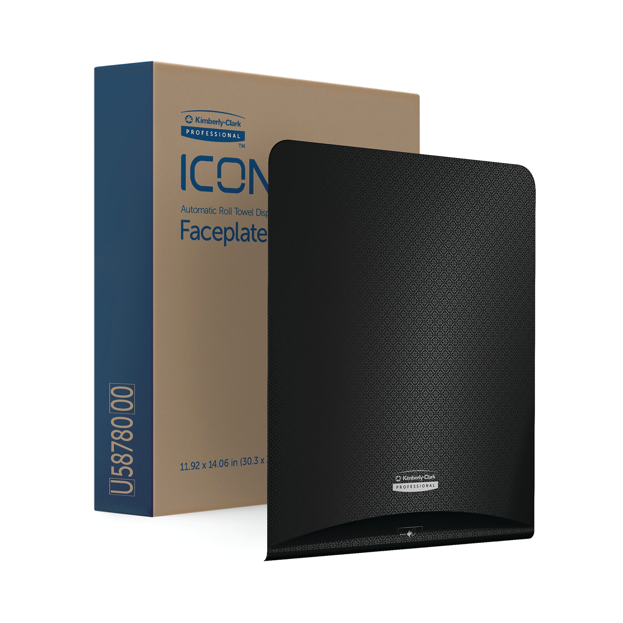 KC ICON F/PLT AUTO RLL TWL DISP BLKM