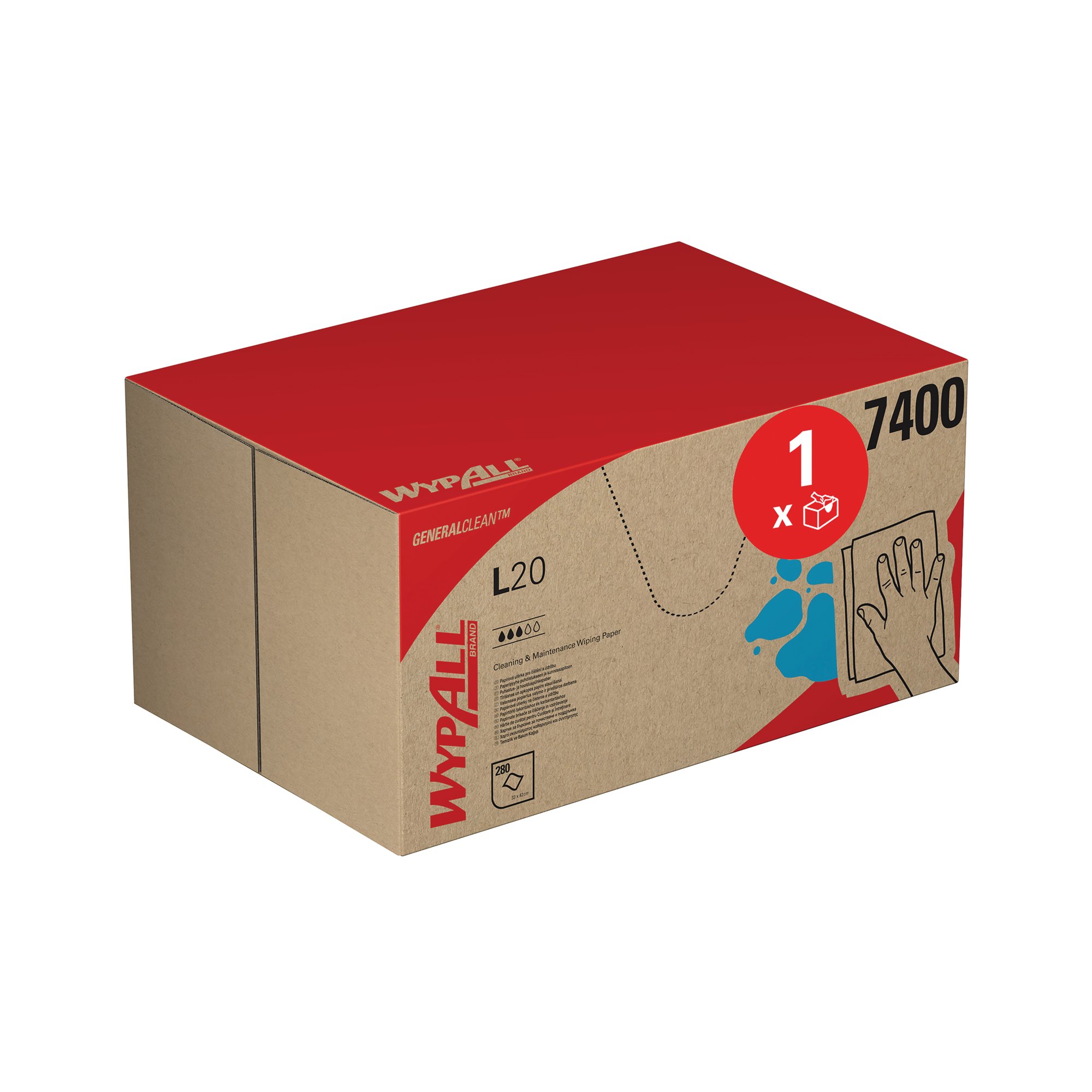 WYPALL L20 GEN CLEAN BRAG BX F2 BLUE