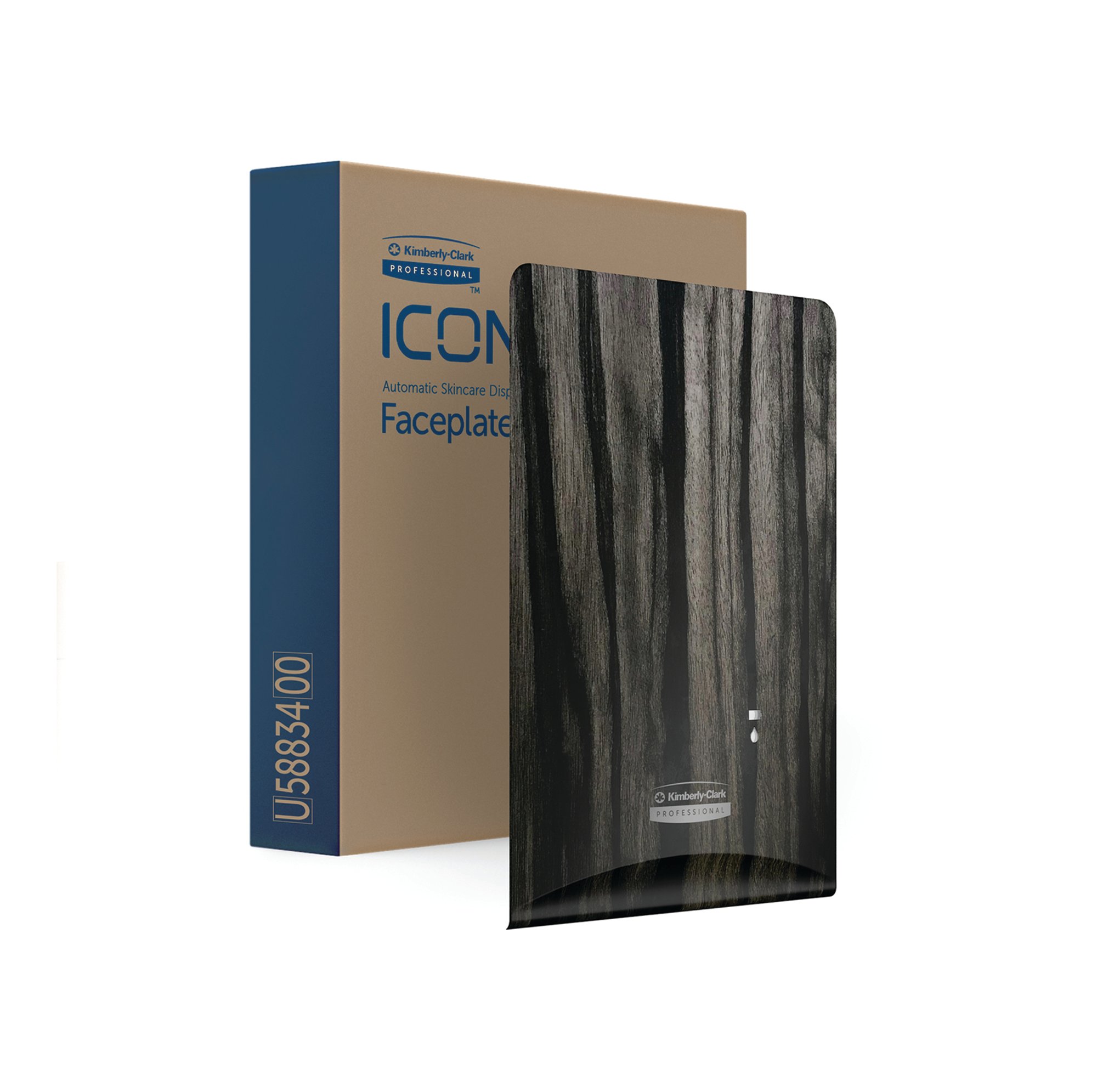 KC ICON F/PLATE AUTO SOAP DISP EBONY