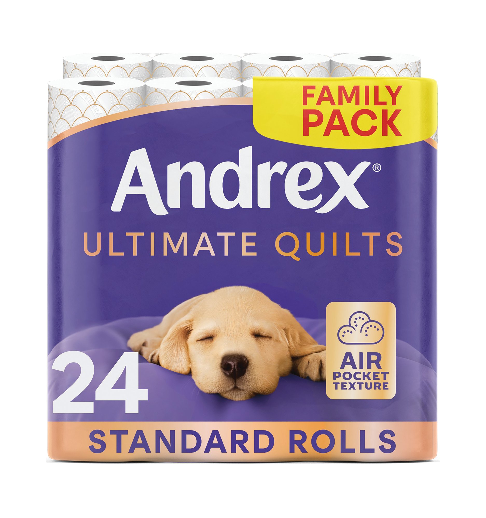 ANDREX ULITMATE QUILTS WC ROLL PK24