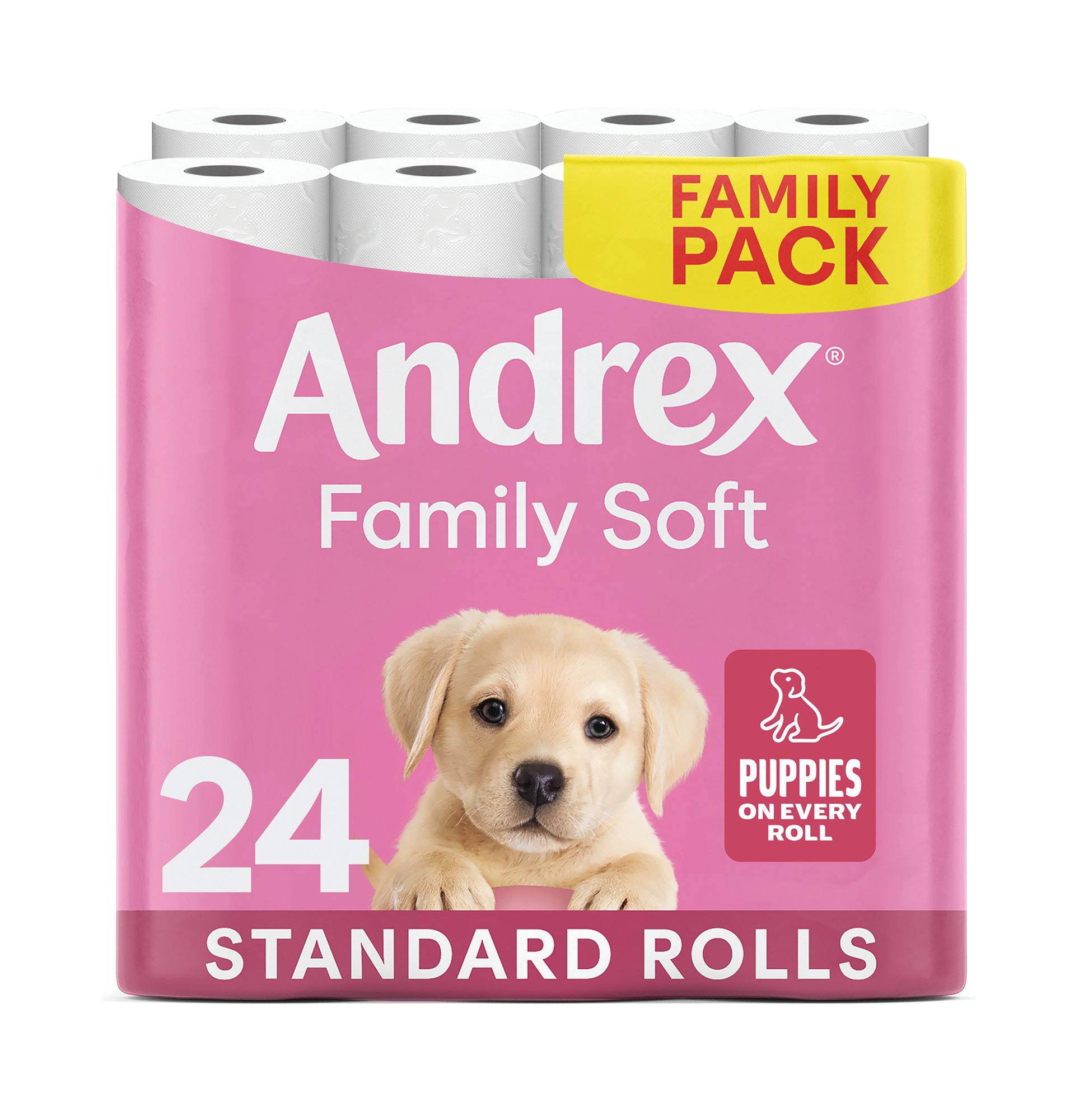 ANDREX FAMILY SOFT WC ROLL PK24