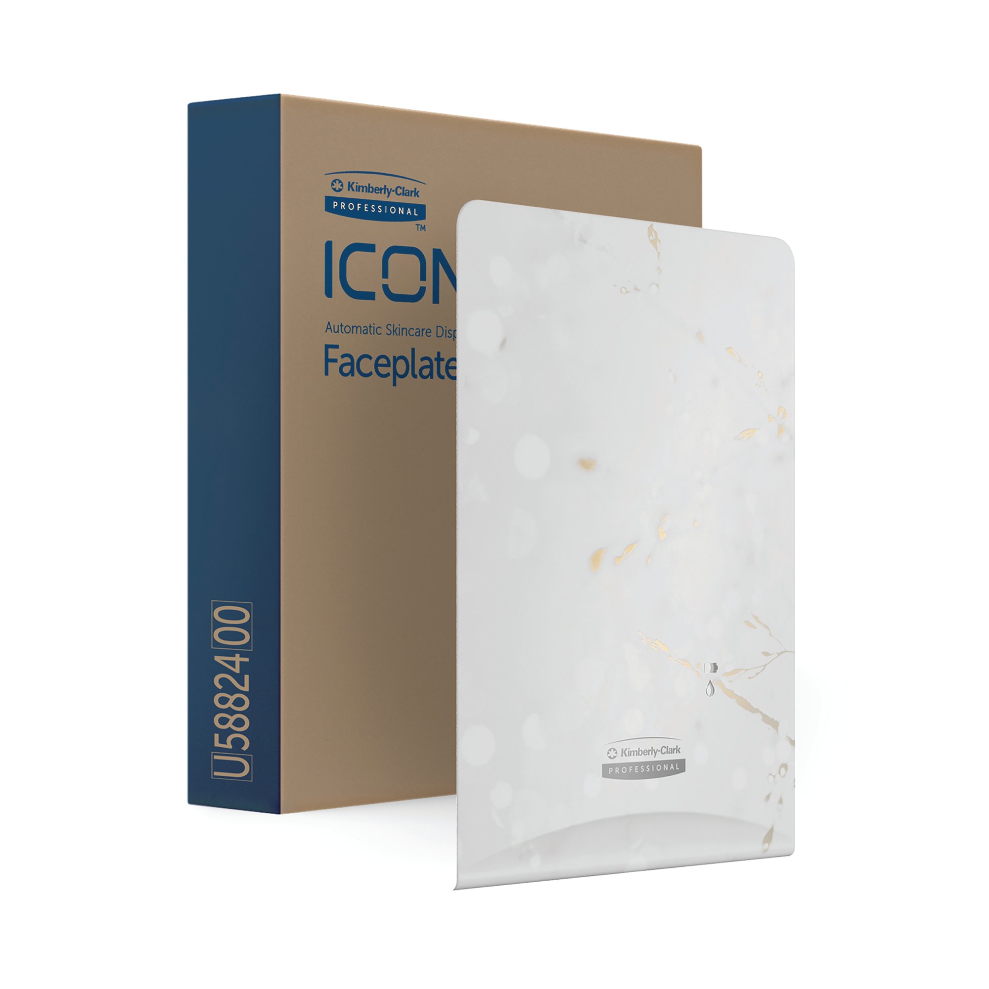 KC ICON F/PLATE SOAP/SANI DISP CHRRY