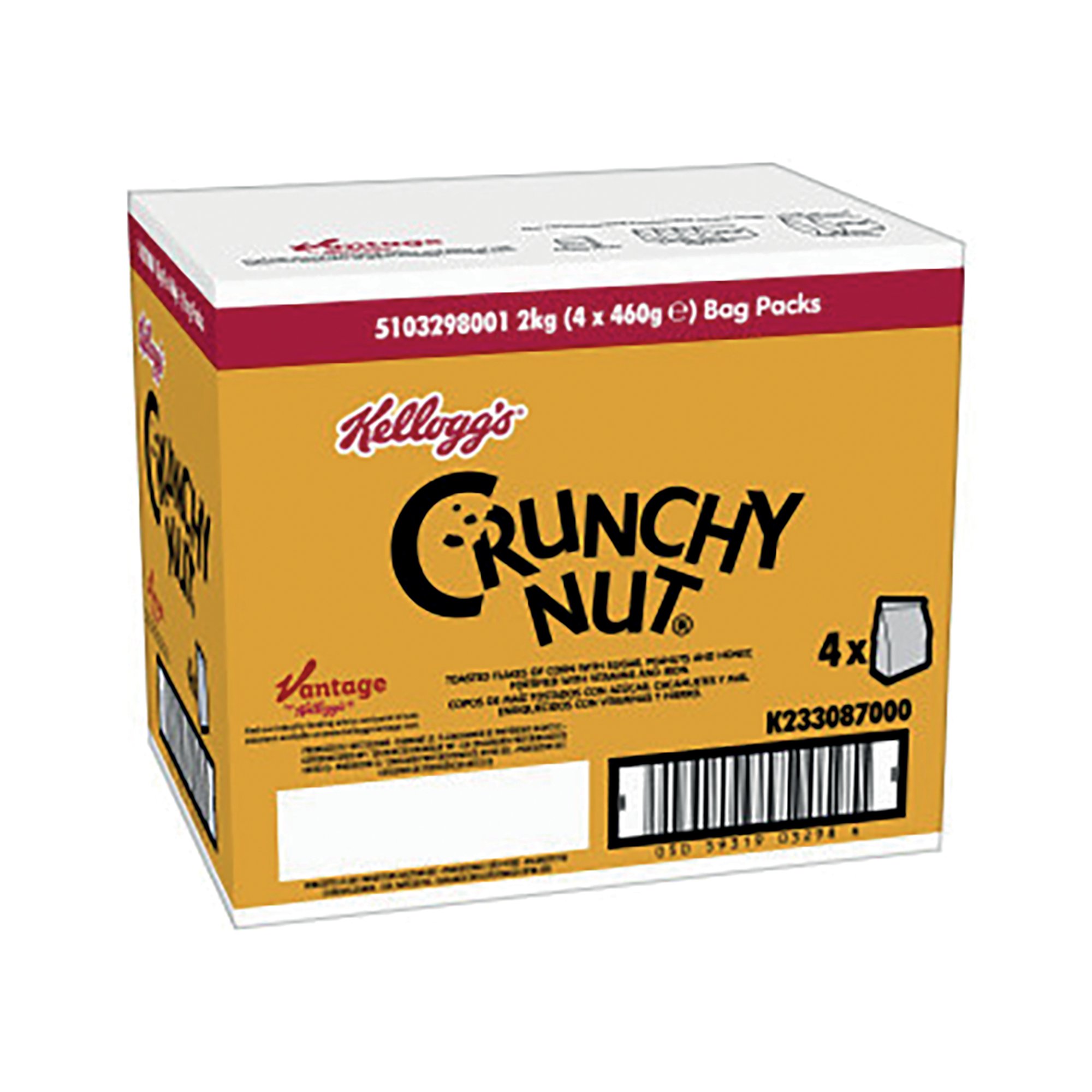 CRUNCHY NUT 460G BAG PK4