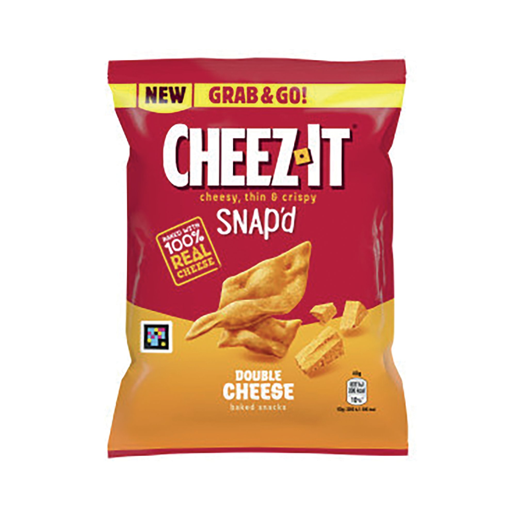 CHEEZ-IT SNAPD DBL CHEESE 40G PK20