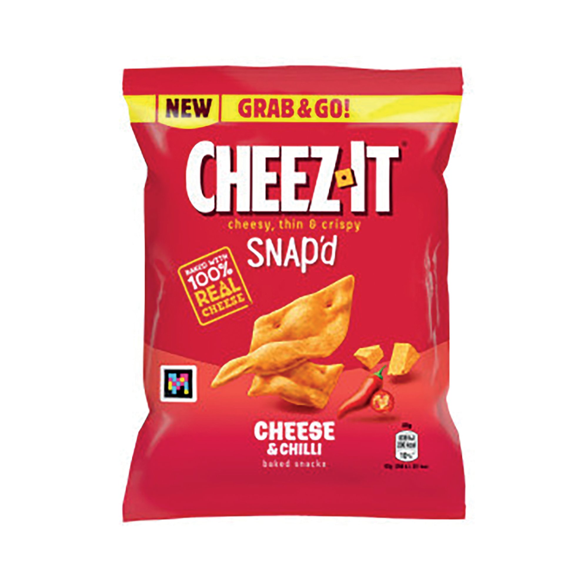 CHEEZ-IT SNAPD CHEESECHILLI 40G PK20