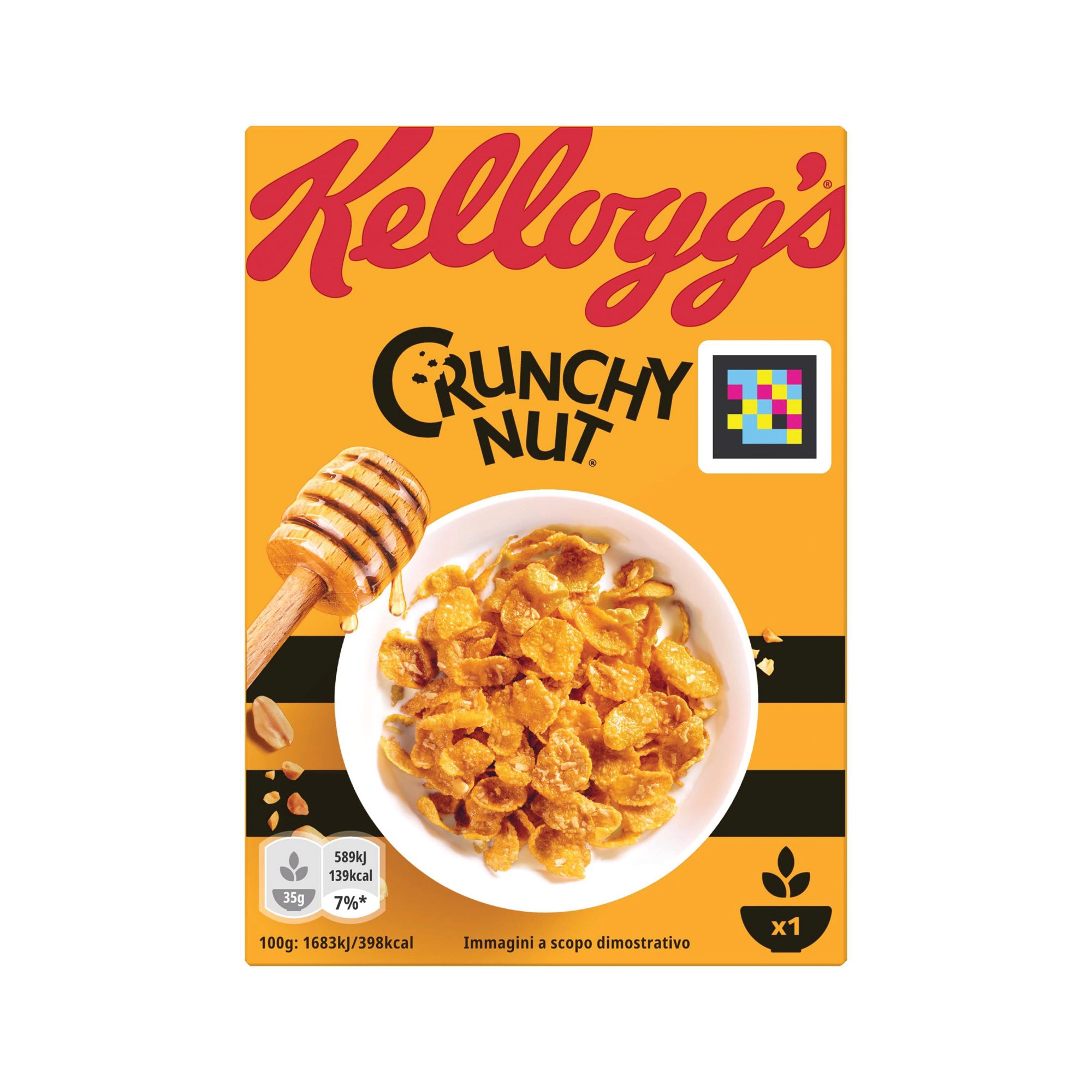 KELLOGGS CRUNCHY NUT 35G PK40