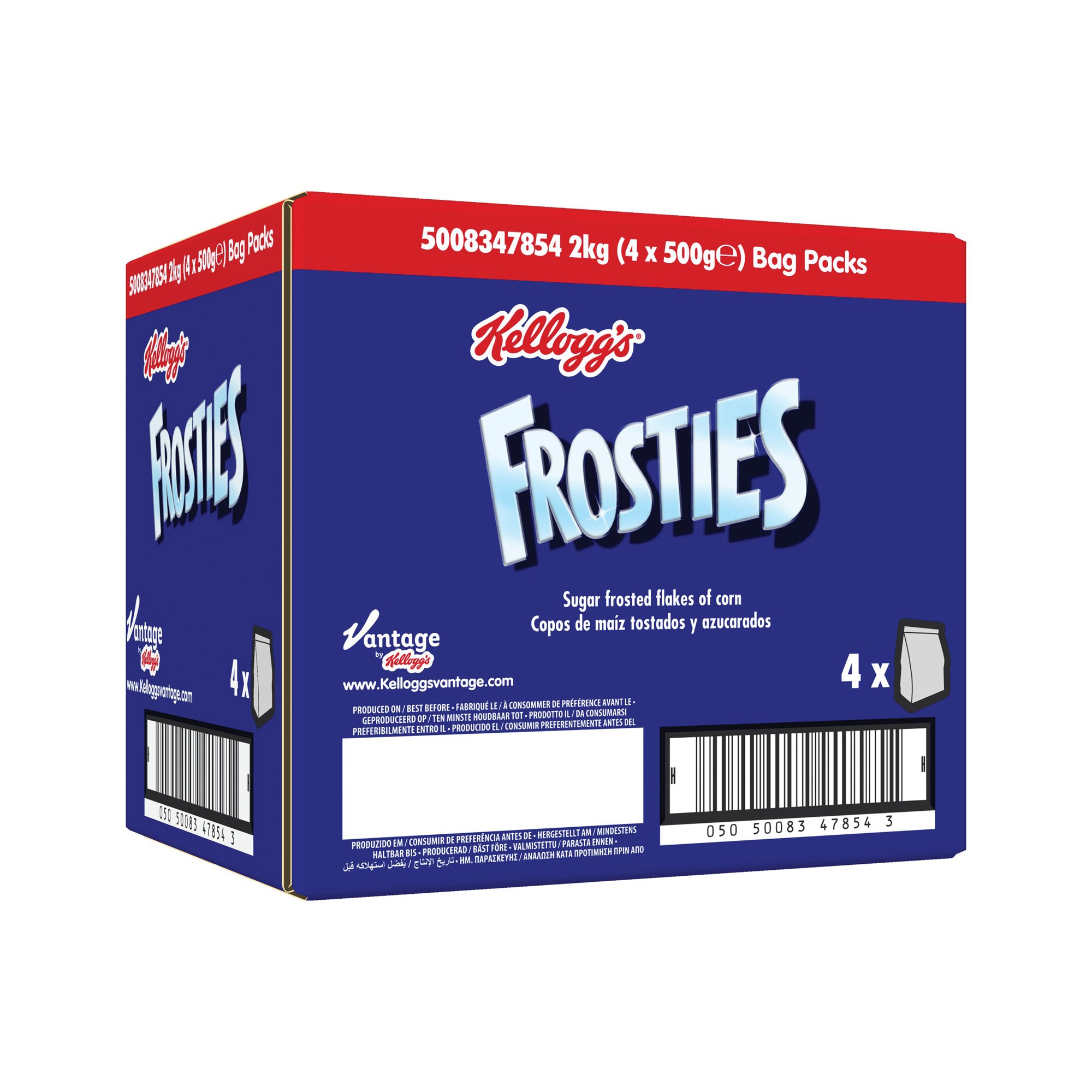 KELLOGGS FROSTIES BAG 500G PK4