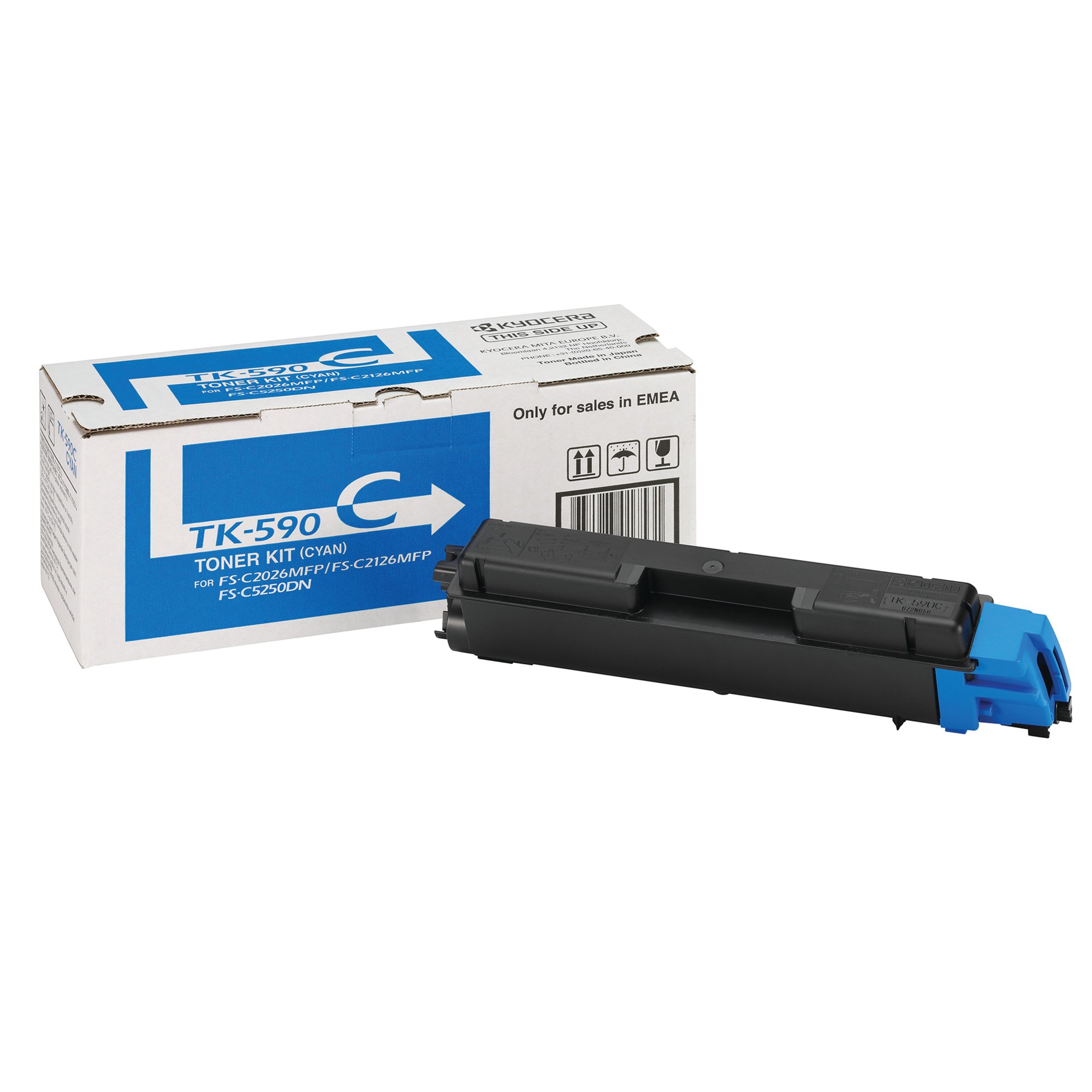 KYOCERA CYAN TK-590C TONER CARTRDGE