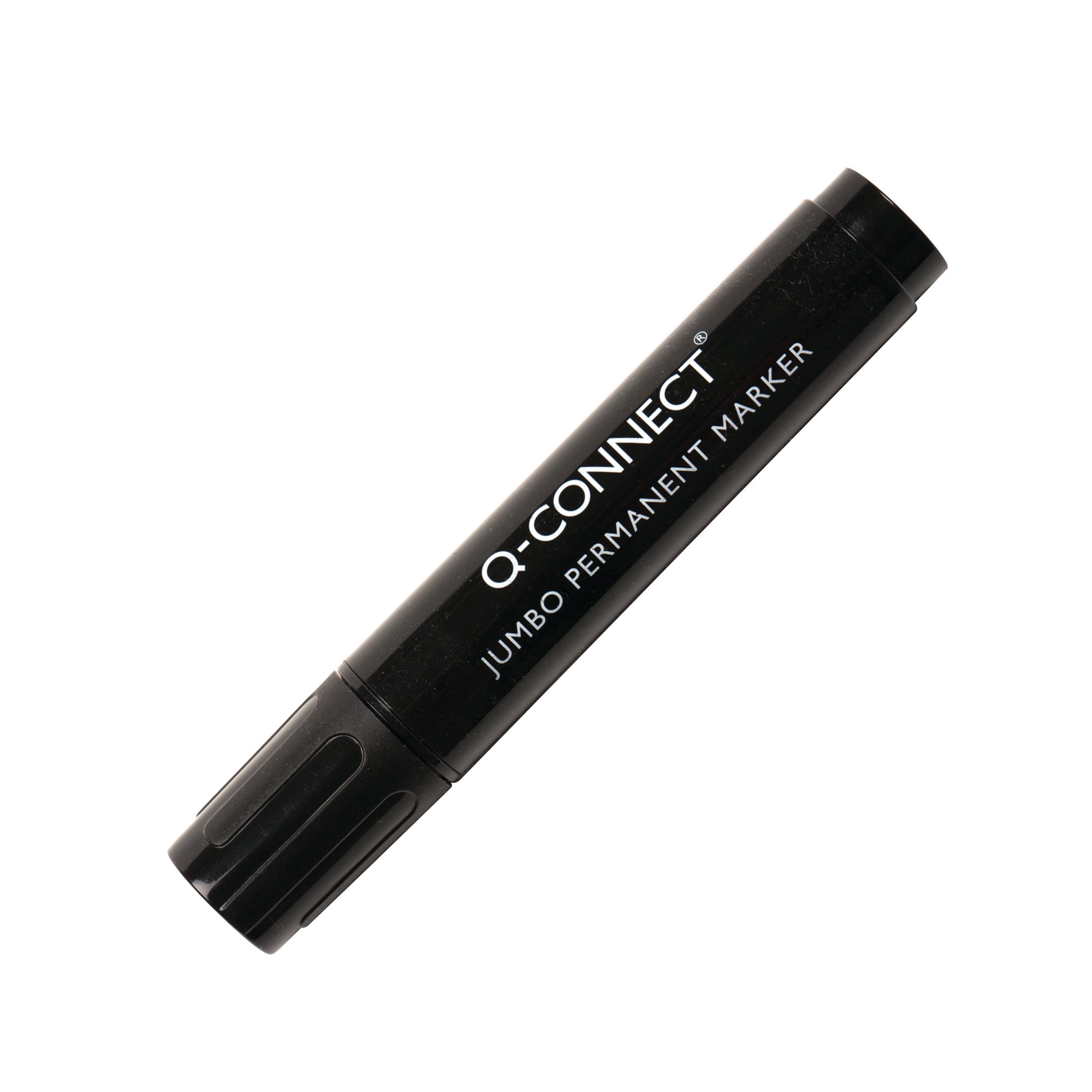 Q-CONNECT JUMBO PERM MARKER BLK PK10