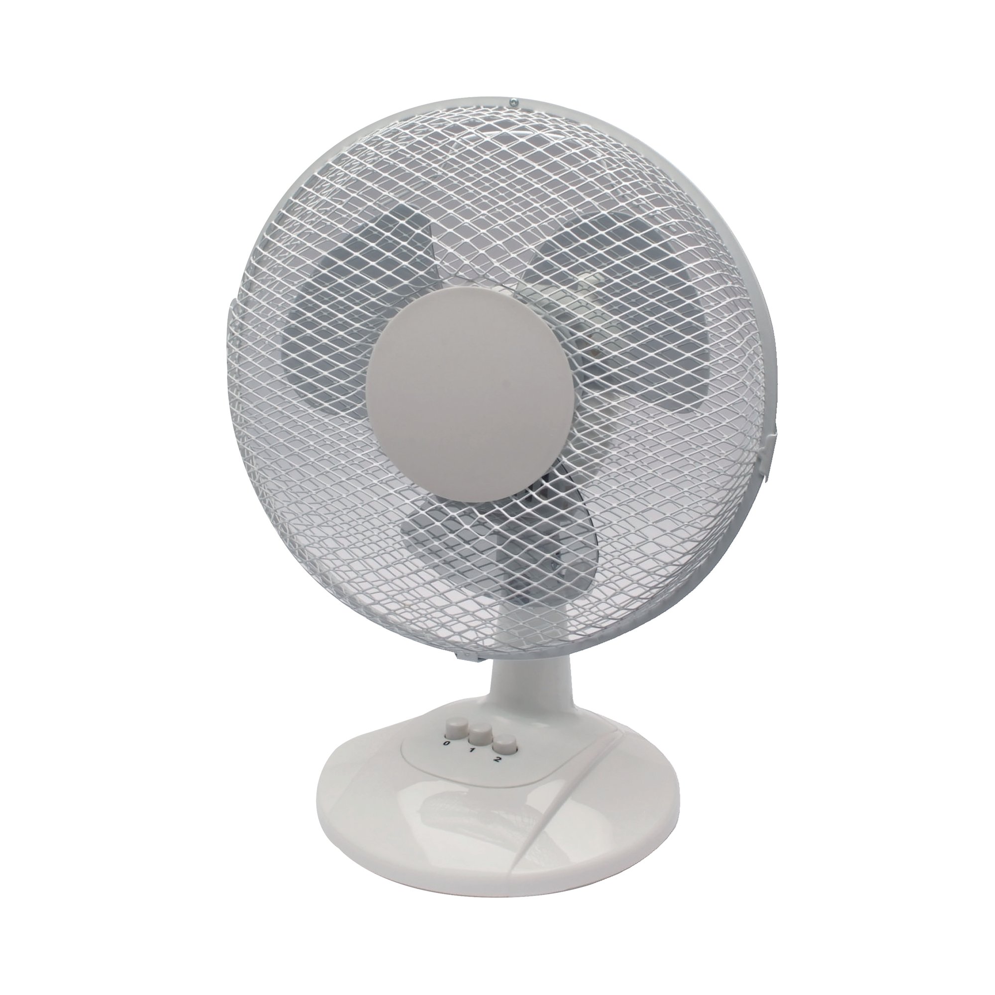 Q-CONNECT 9 INCH DESK FAN WHITE