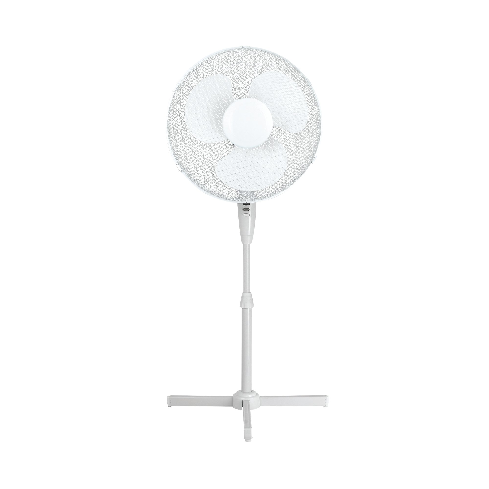Q-CONNECT 16 INCH PEDESTAL FAN WHITE