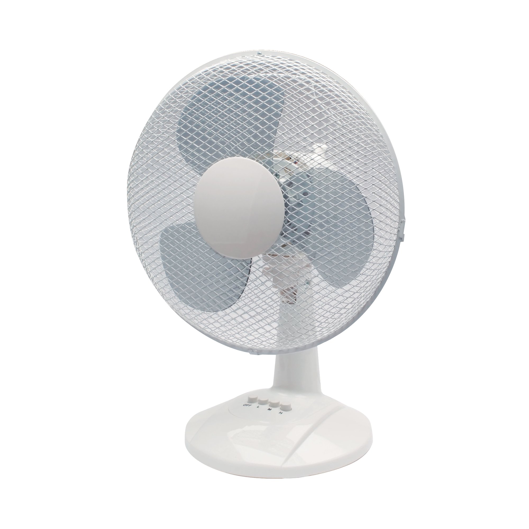 Q-CONNECT 12 INCH DESK FAN WHITE